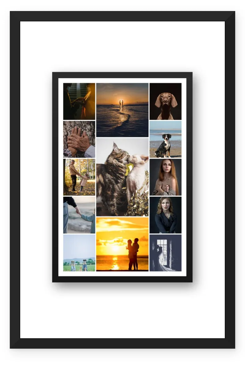 Personalized Photo Collage Frame