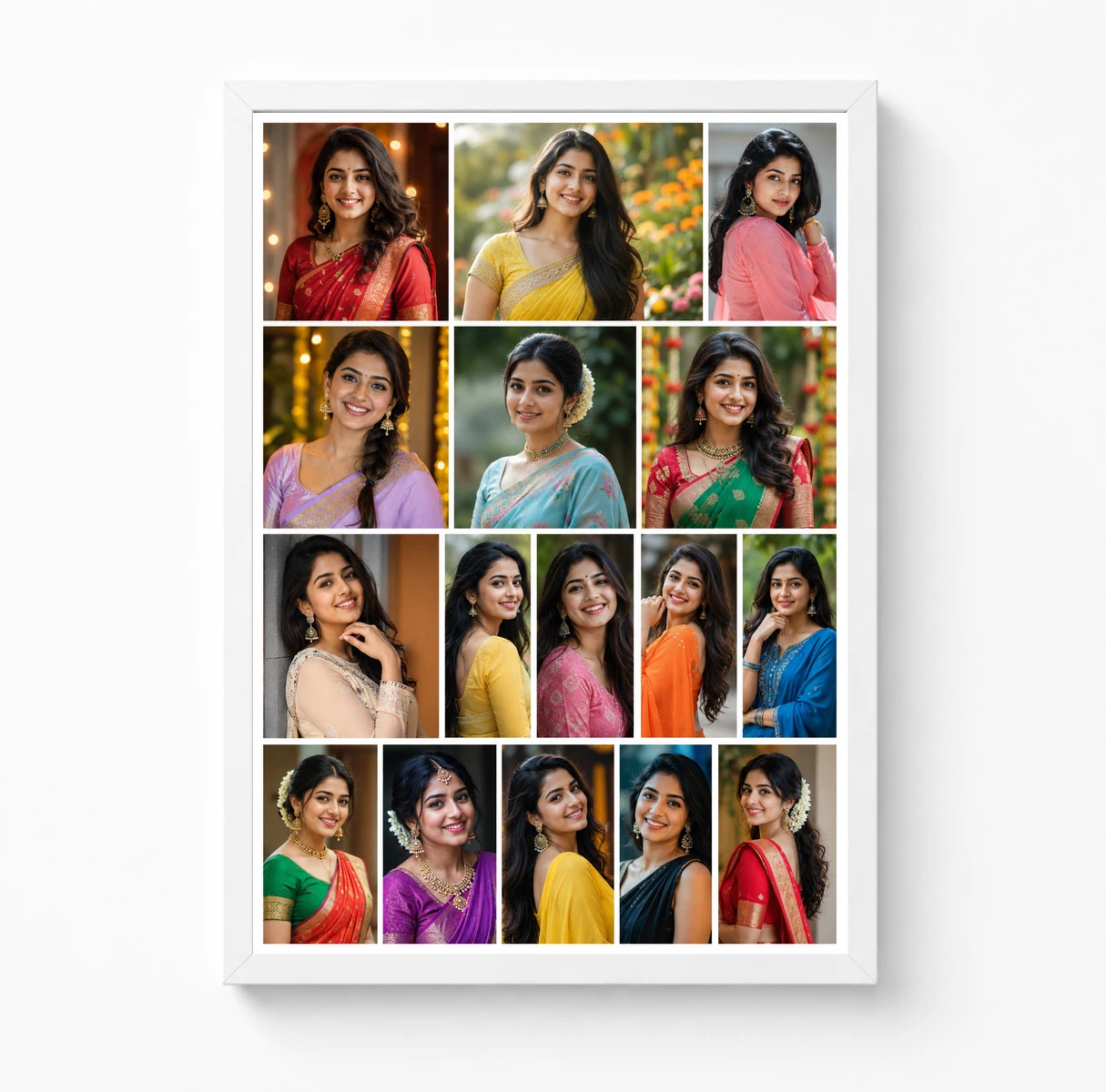 15 Photo Collage Frame Mosaic 15 Pinterest Mixed Layout, view 3