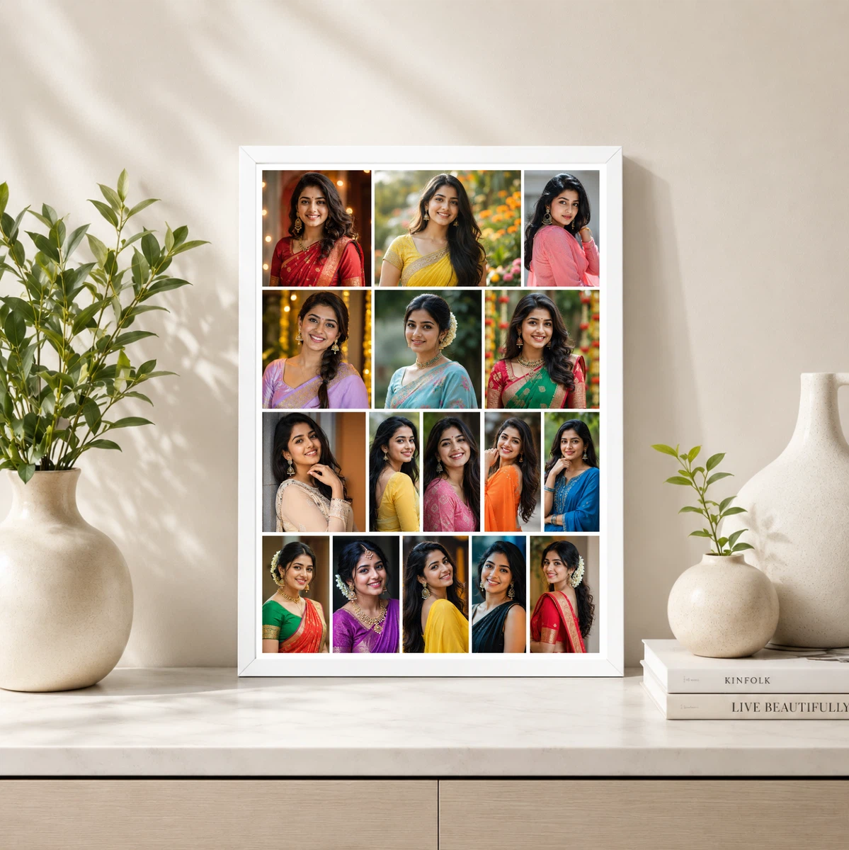 15 Photo Collage Frame Mosaic 15 Pinterest Mixed Layout, view 4