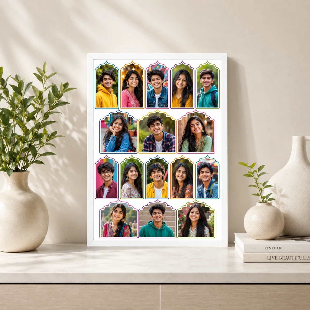 16 Photo Collage Frame Tessellation 16 Creative Layout, view 4