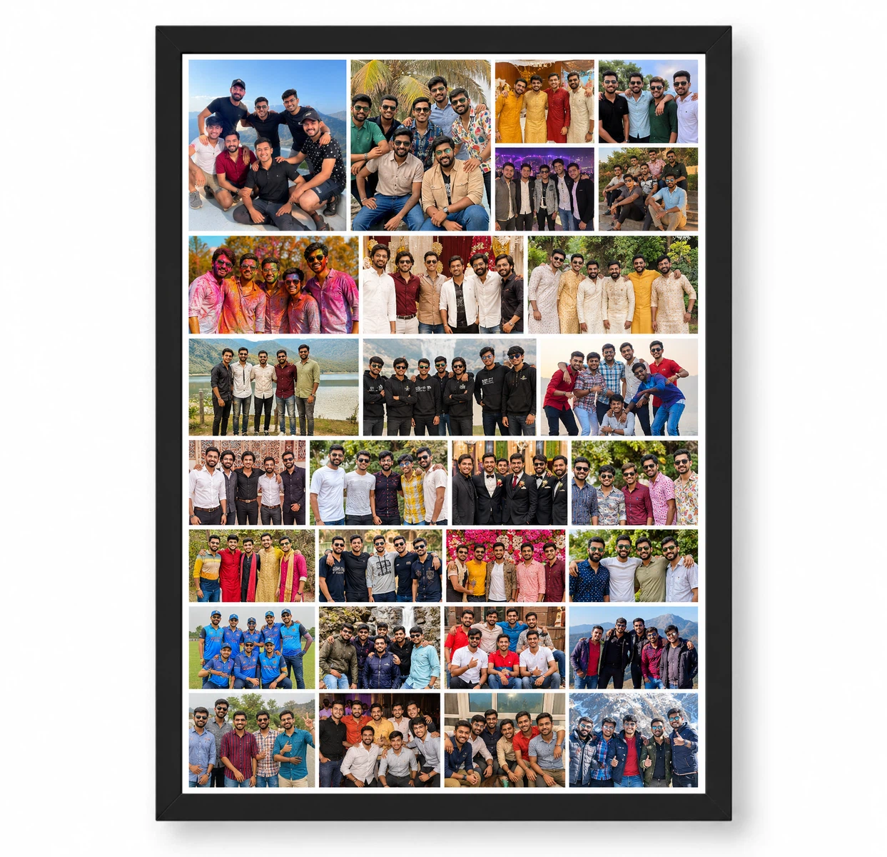 30 Photo Collage Frame Mosaic 30 Pinterest Mega Layout