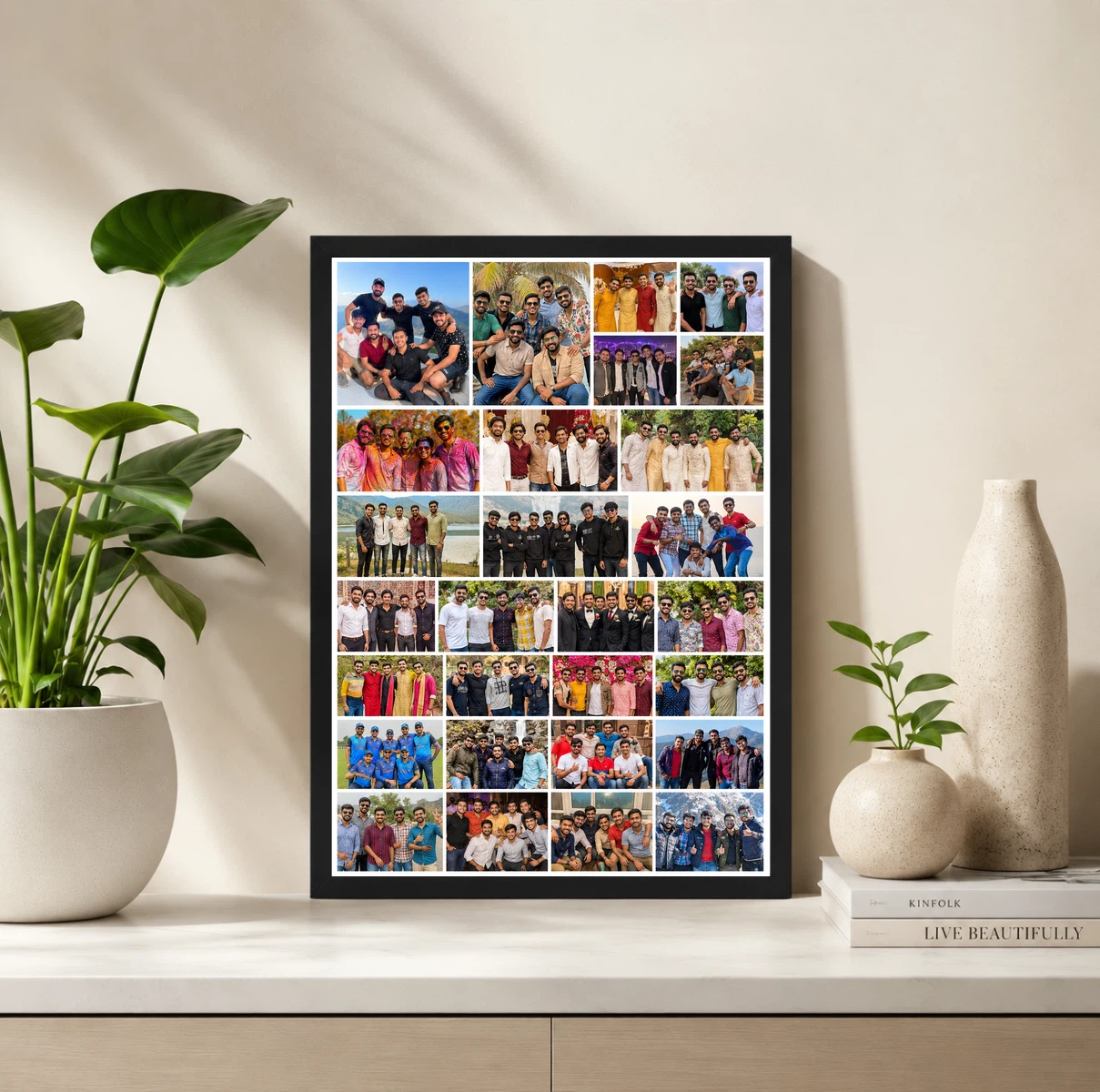 30 Photo Collage Frame Mosaic 30 Pinterest Mega Layout, view 2