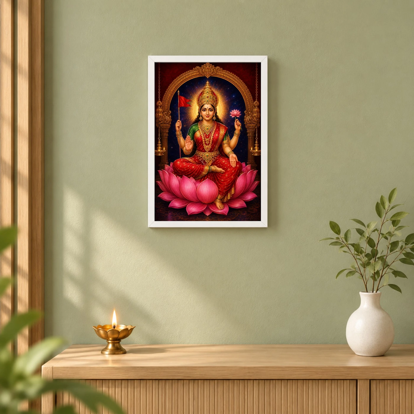 Adi Lakshmi — The Primordial Goddess Frame, view 6