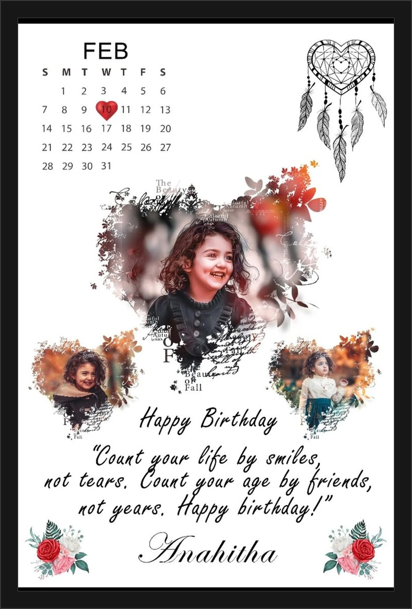 Temp 14 - Anahitha Dreamcatcher Birthday