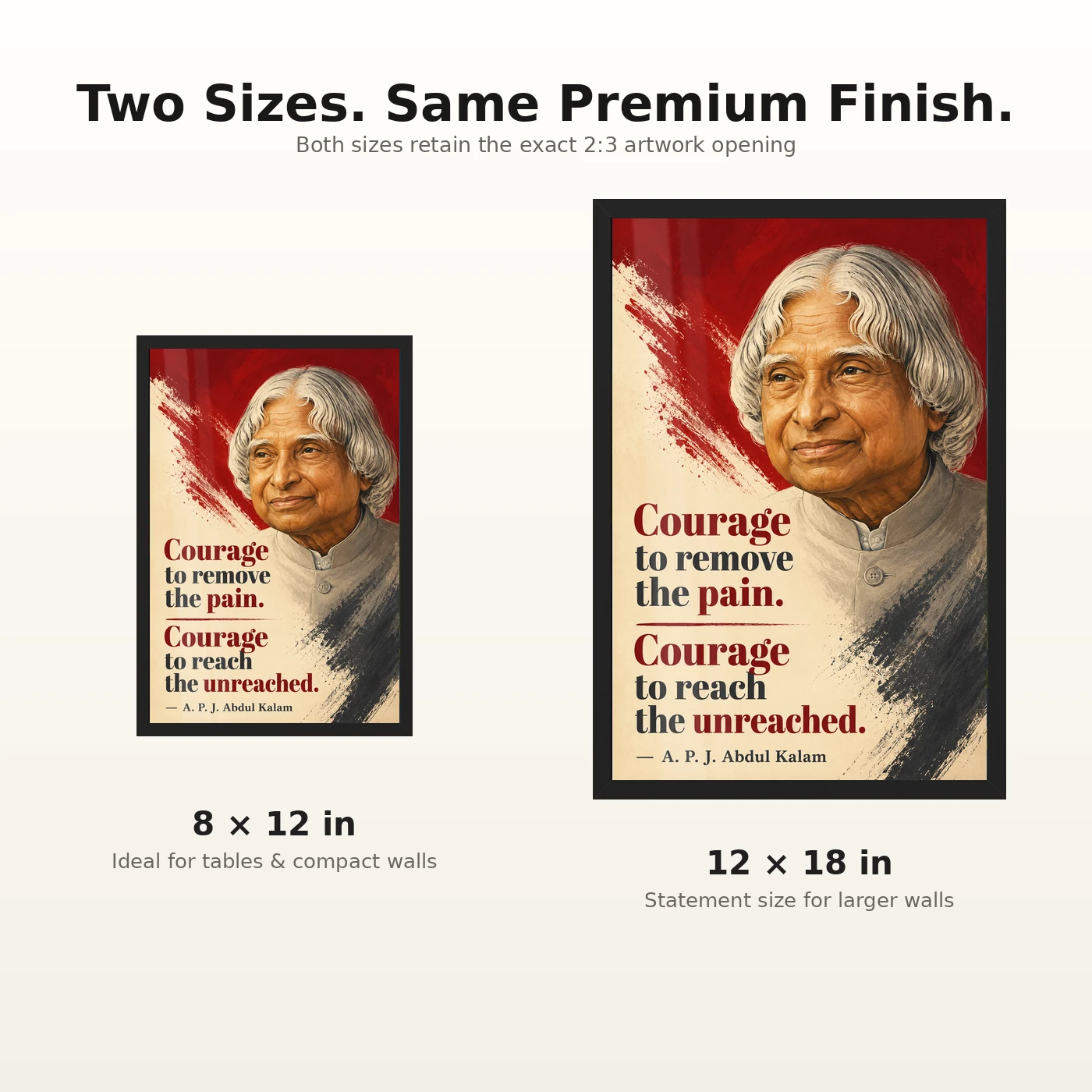 APJ Abdul Kalam Courage to Reach the Unreached Frame, view 8