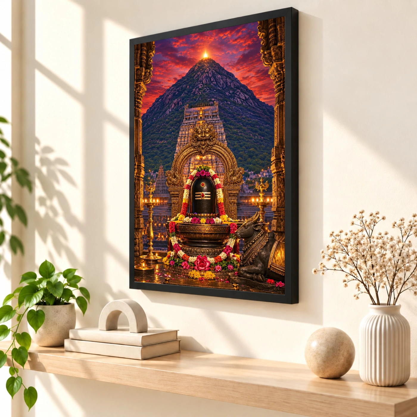 Arunachaleswar Karthigai Deepam Photo Frame, view 2