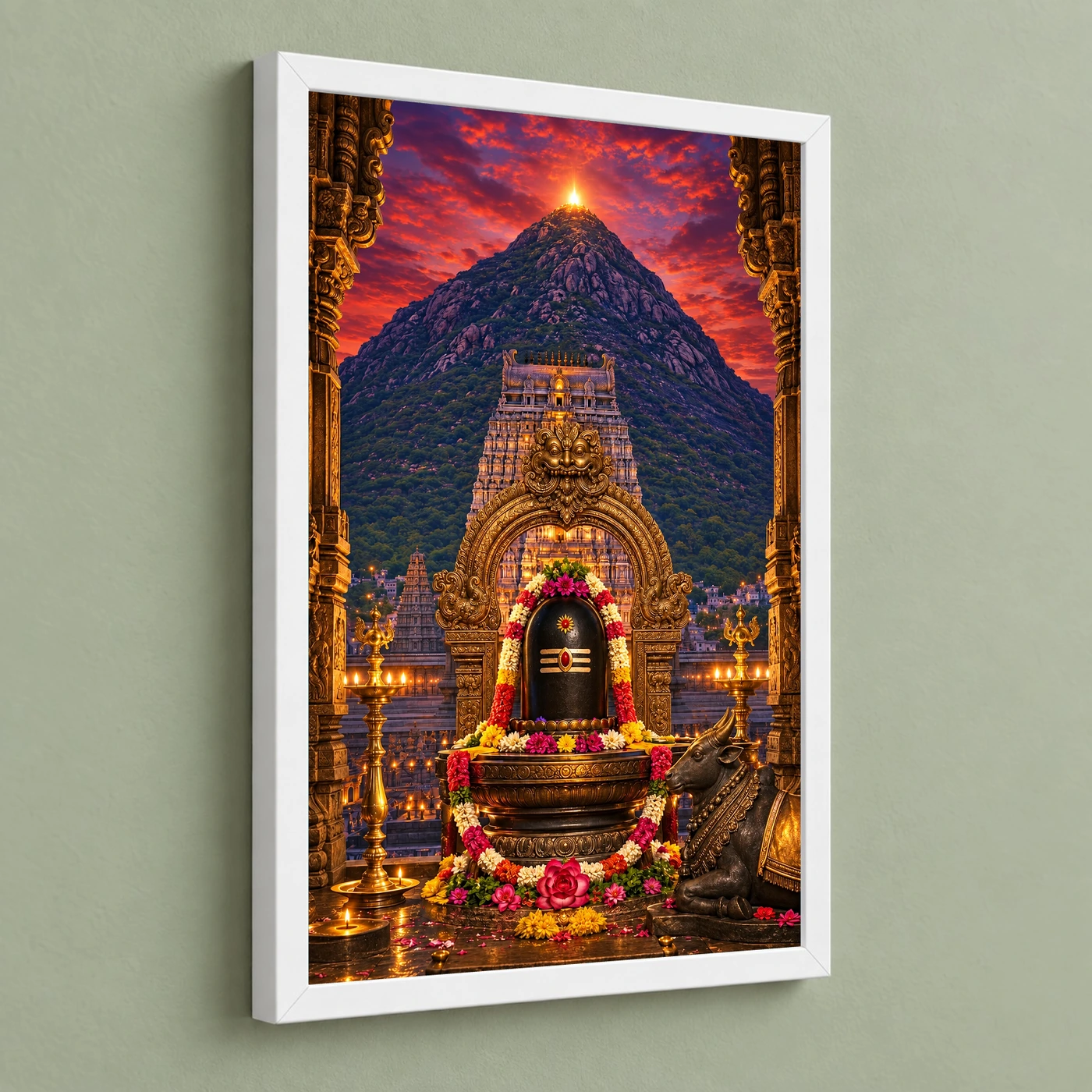Arunachaleswar Karthigai Deepam Photo Frame, view 5