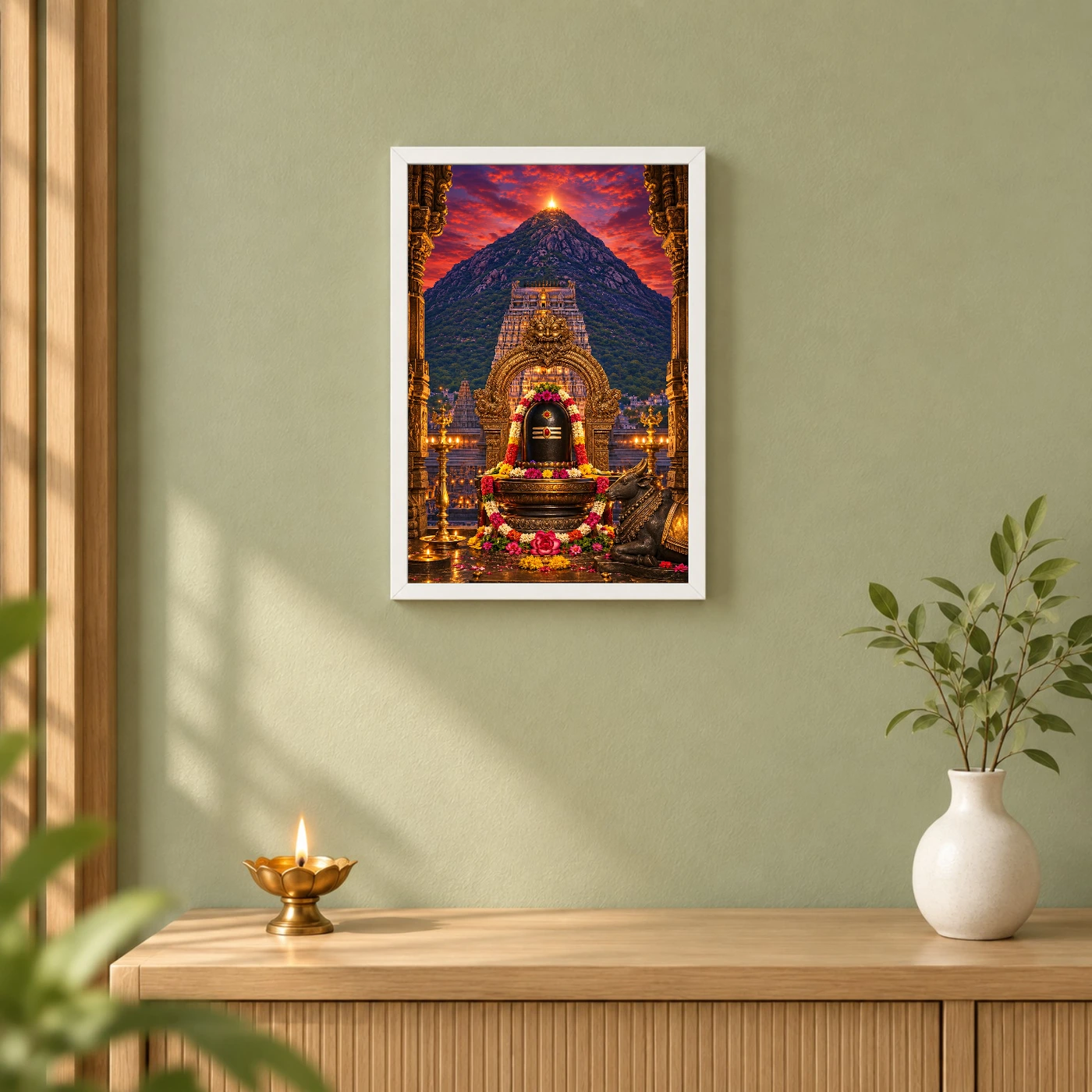 Arunachaleswar Karthigai Deepam Photo Frame, view 6