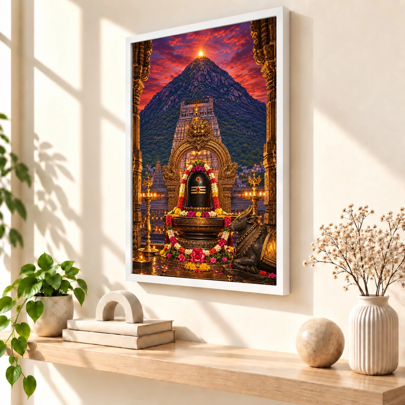 Arunachaleswar Karthigai Deepam Photo Frame, view 7