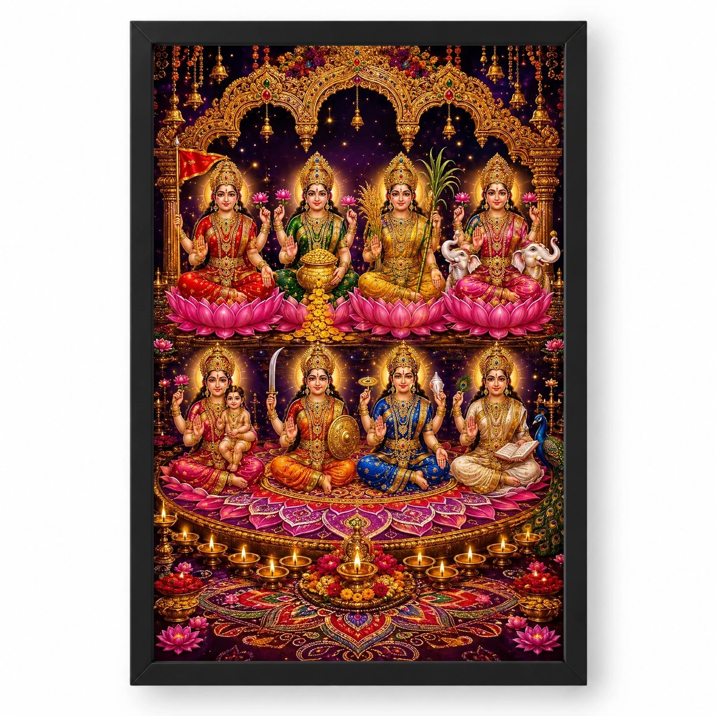 Ashta Lakshmi — Diwali Gifting Edition Frame