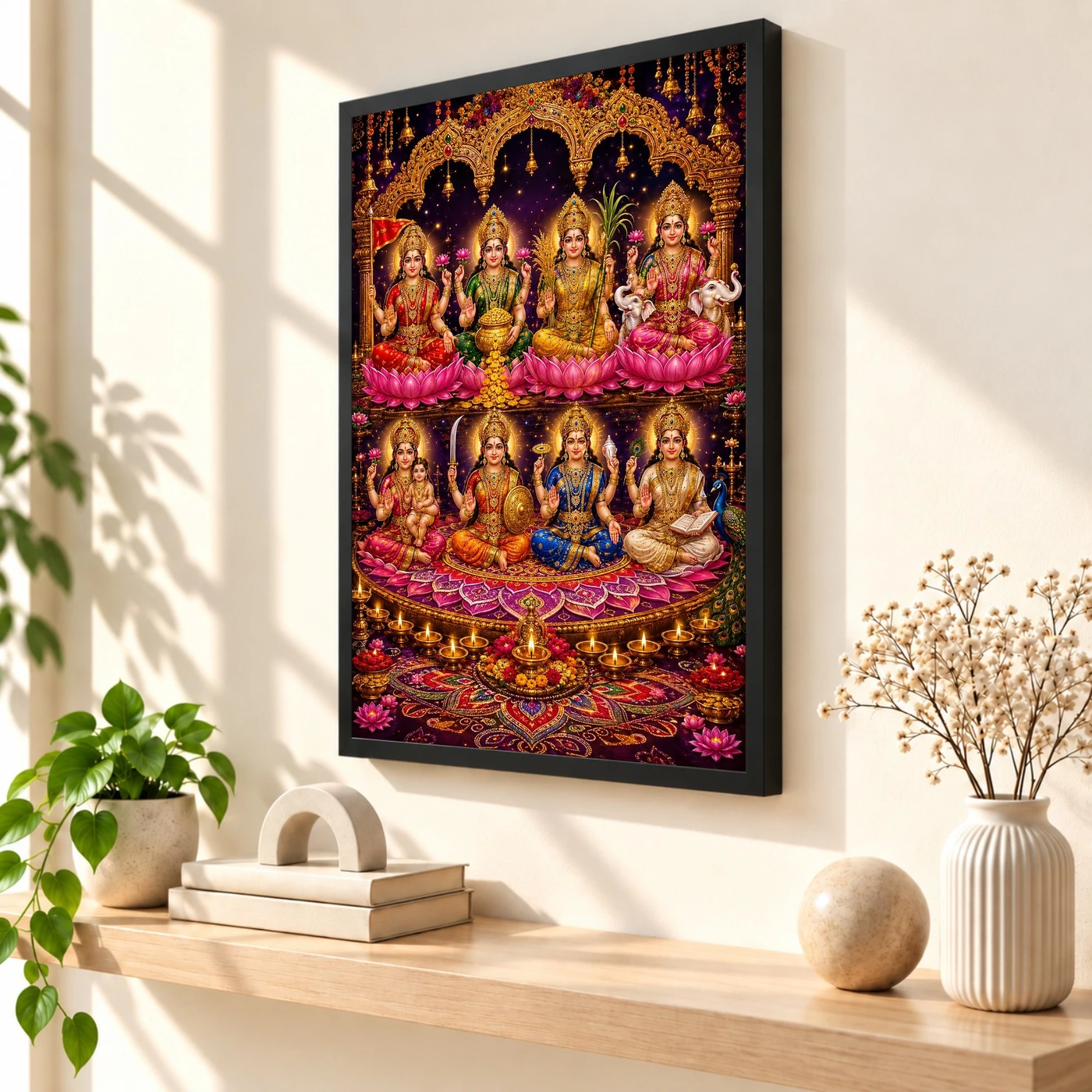 Ashta Lakshmi — Diwali Gifting Edition Frame, view 2