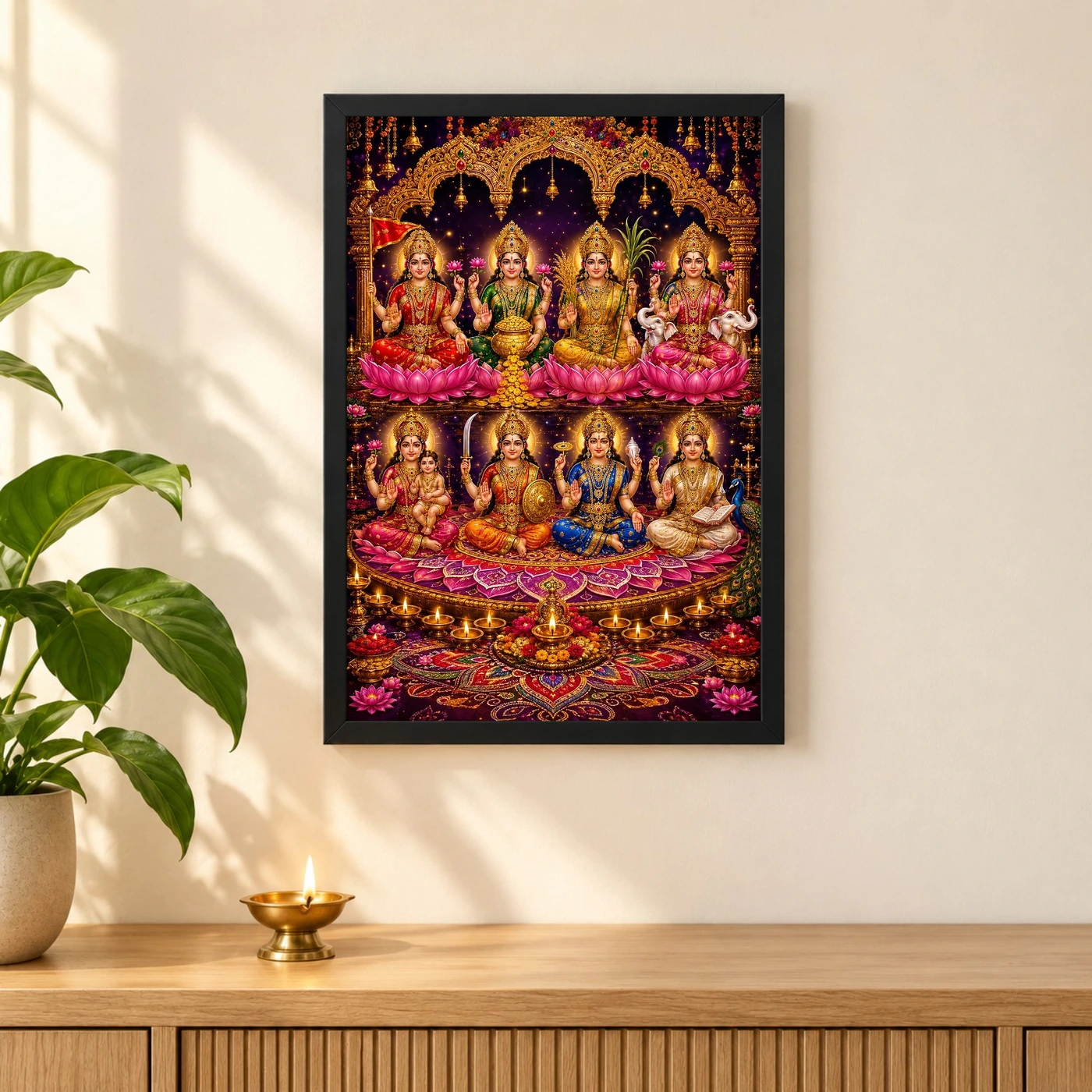 Ashta Lakshmi — Diwali Gifting Edition Frame, view 3