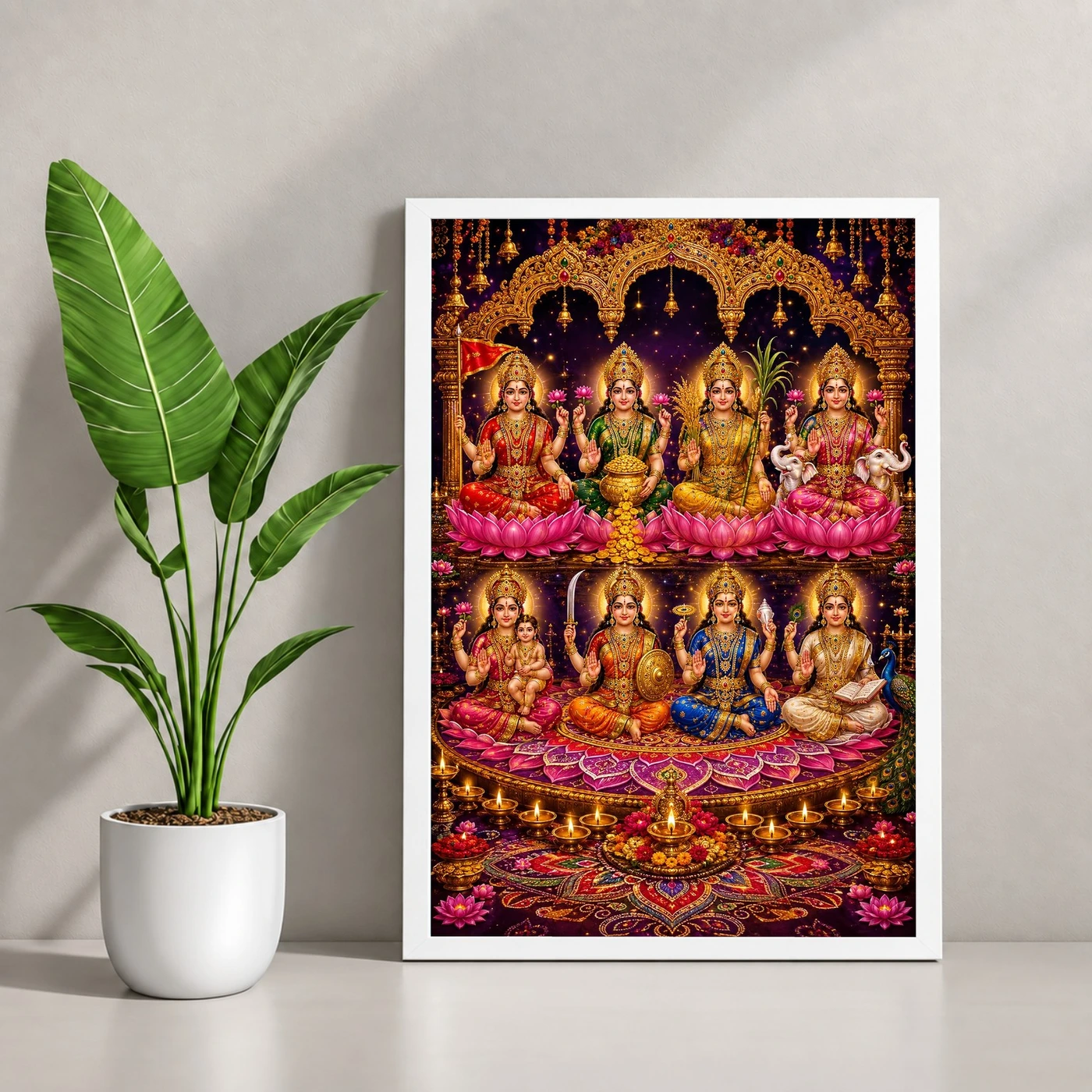 Ashta Lakshmi — Diwali Gifting Edition Frame, view 4