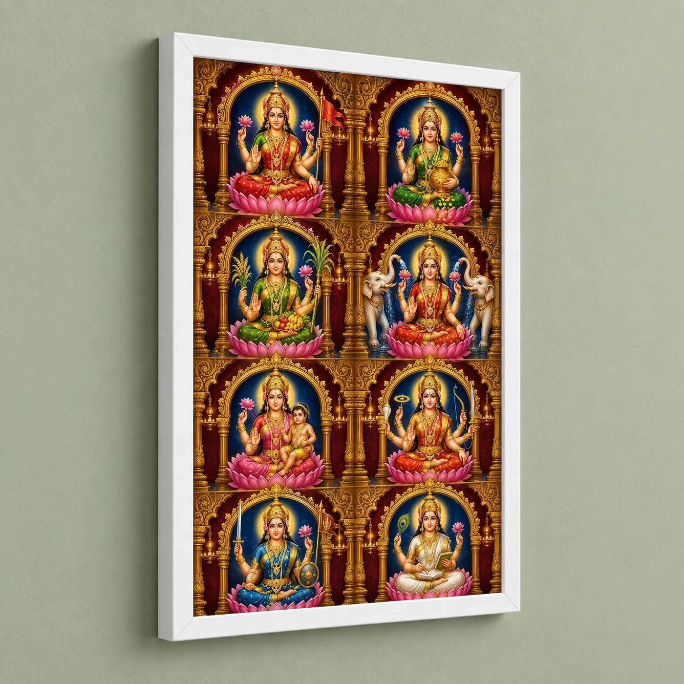 Ashta Lakshmi — Eight Forms of Wealth Frame, view 5