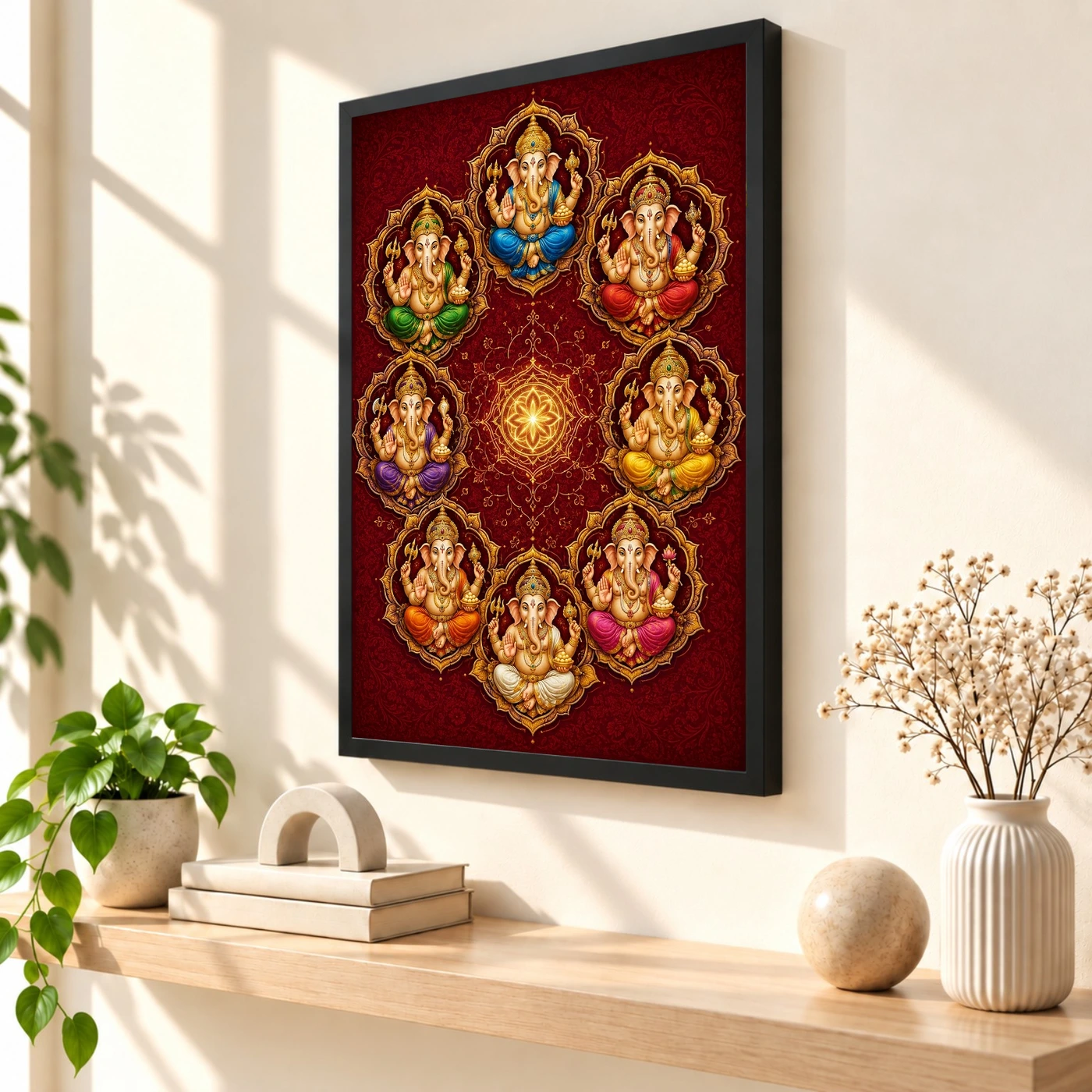 Ashtavinayak — Eight Sacred Forms Frame, view 2