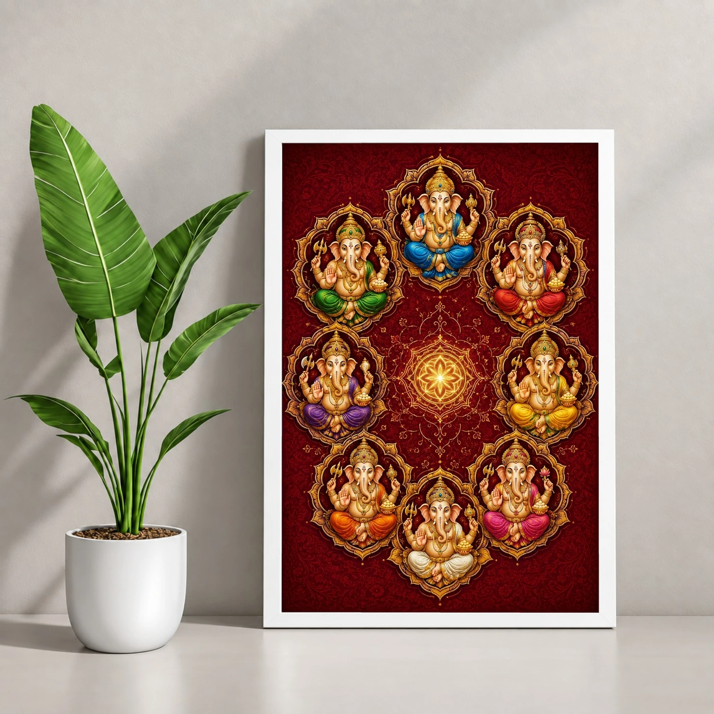 Ashtavinayak — Eight Sacred Forms Frame, view 4