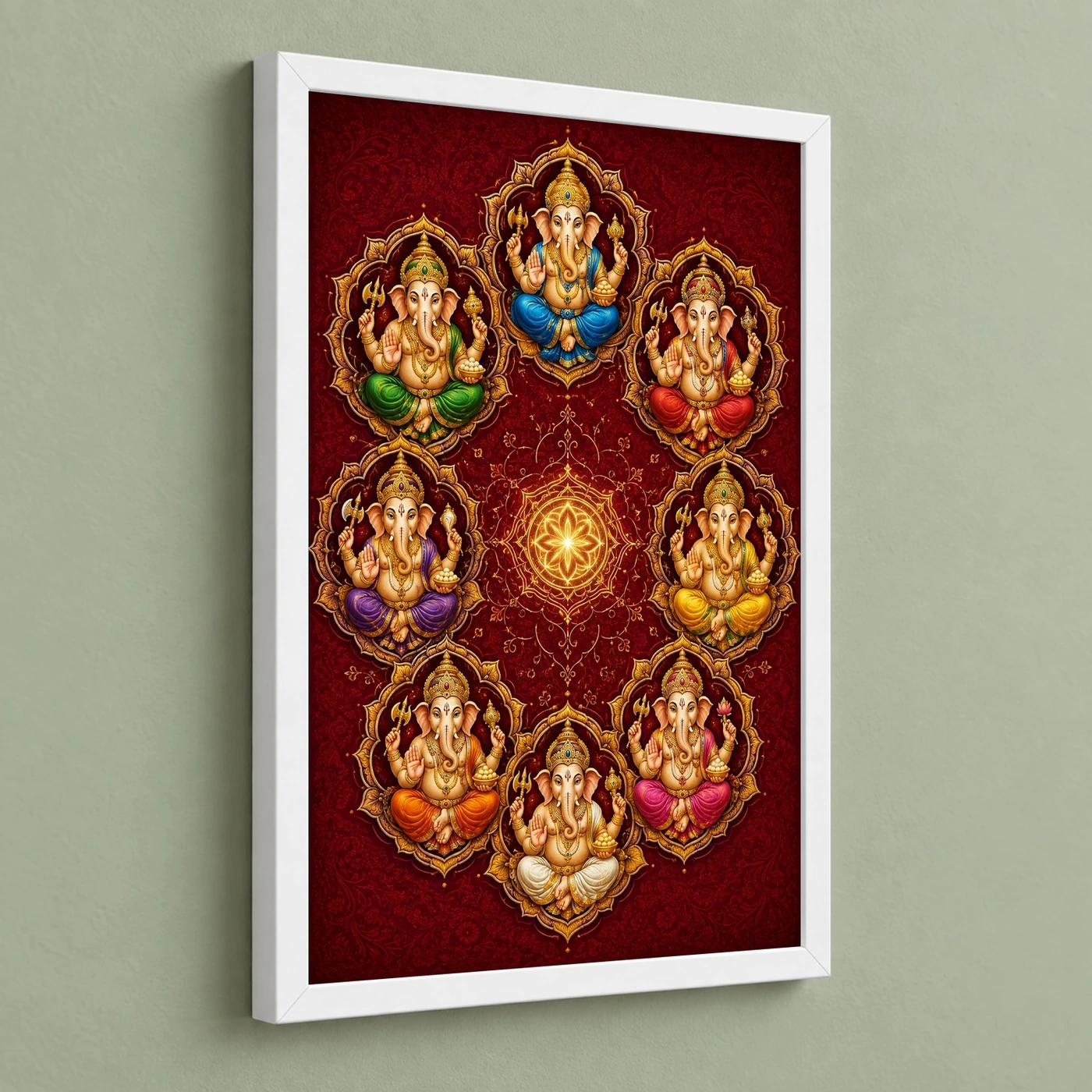 Ashtavinayak — Eight Sacred Forms Frame, view 5