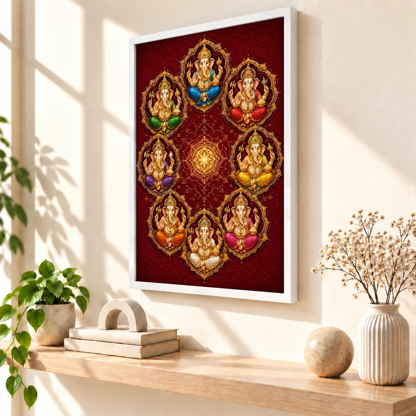 Ashtavinayak — Eight Sacred Forms Frame, view 7