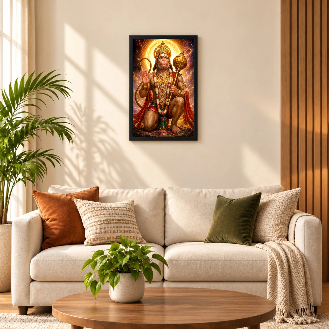 Bajrangbali Cosmic Celestial Aura Photo Frame, view 8