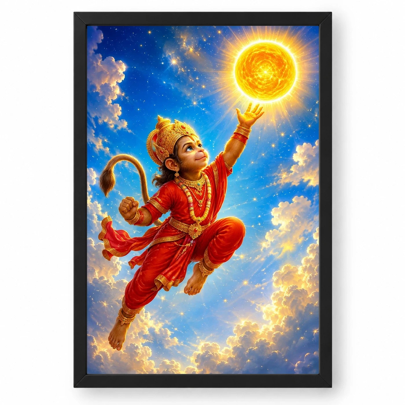 Bal Hanuman — Leaping to the Sun Frame