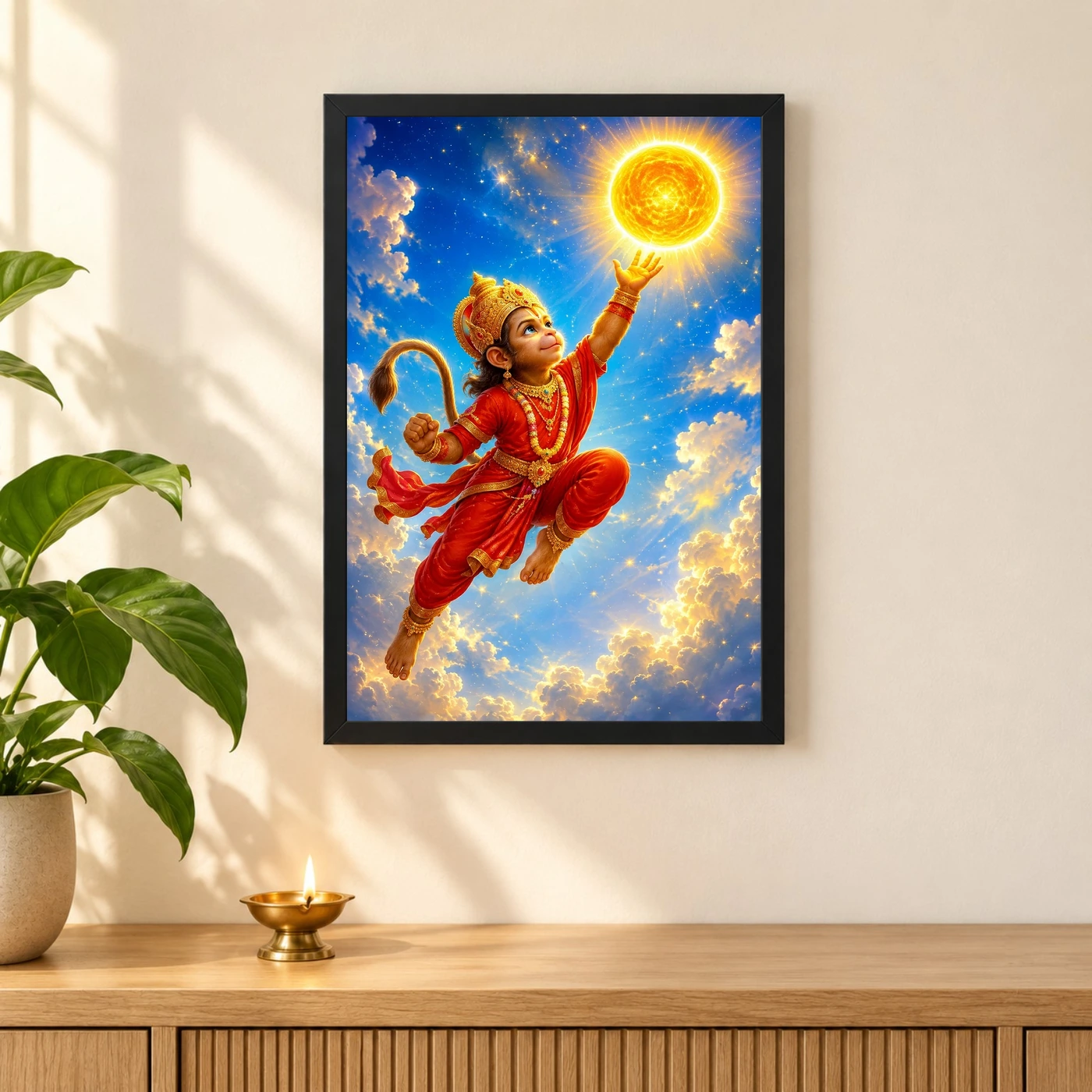 Bal Hanuman — Leaping to the Sun Frame, view 3