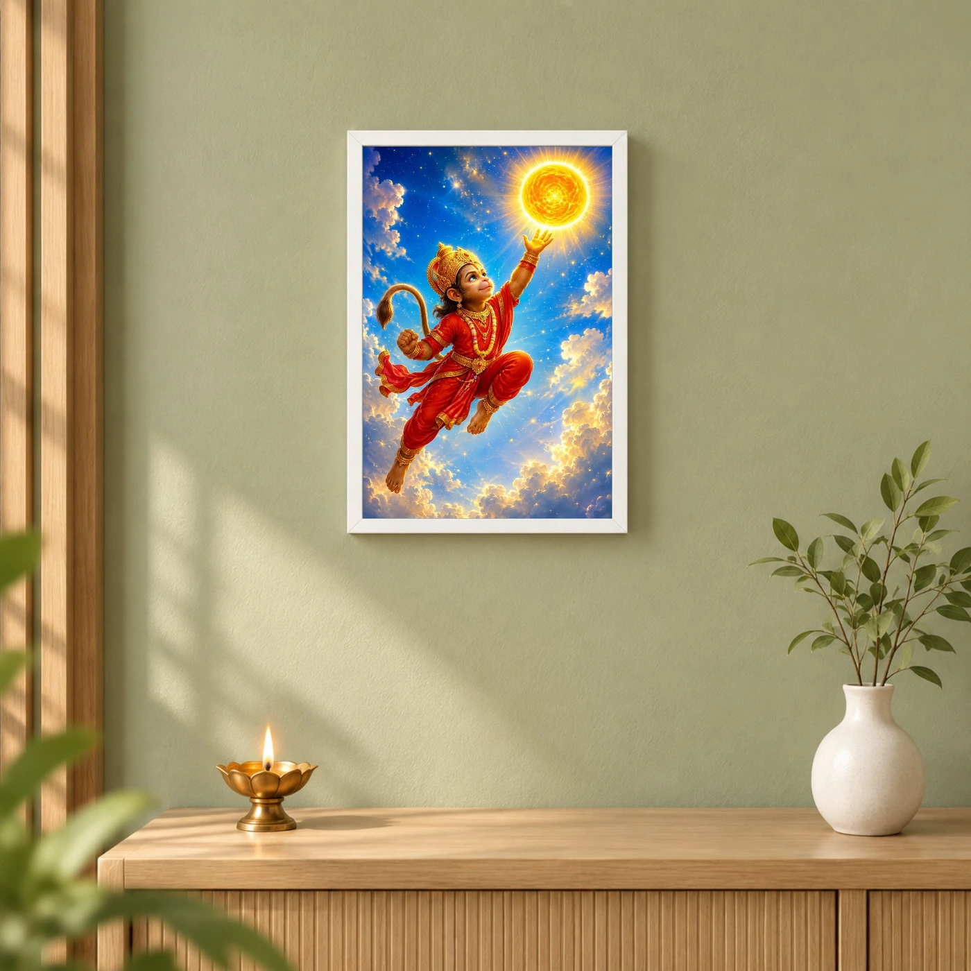 Bal Hanuman — Leaping to the Sun Frame, view 6