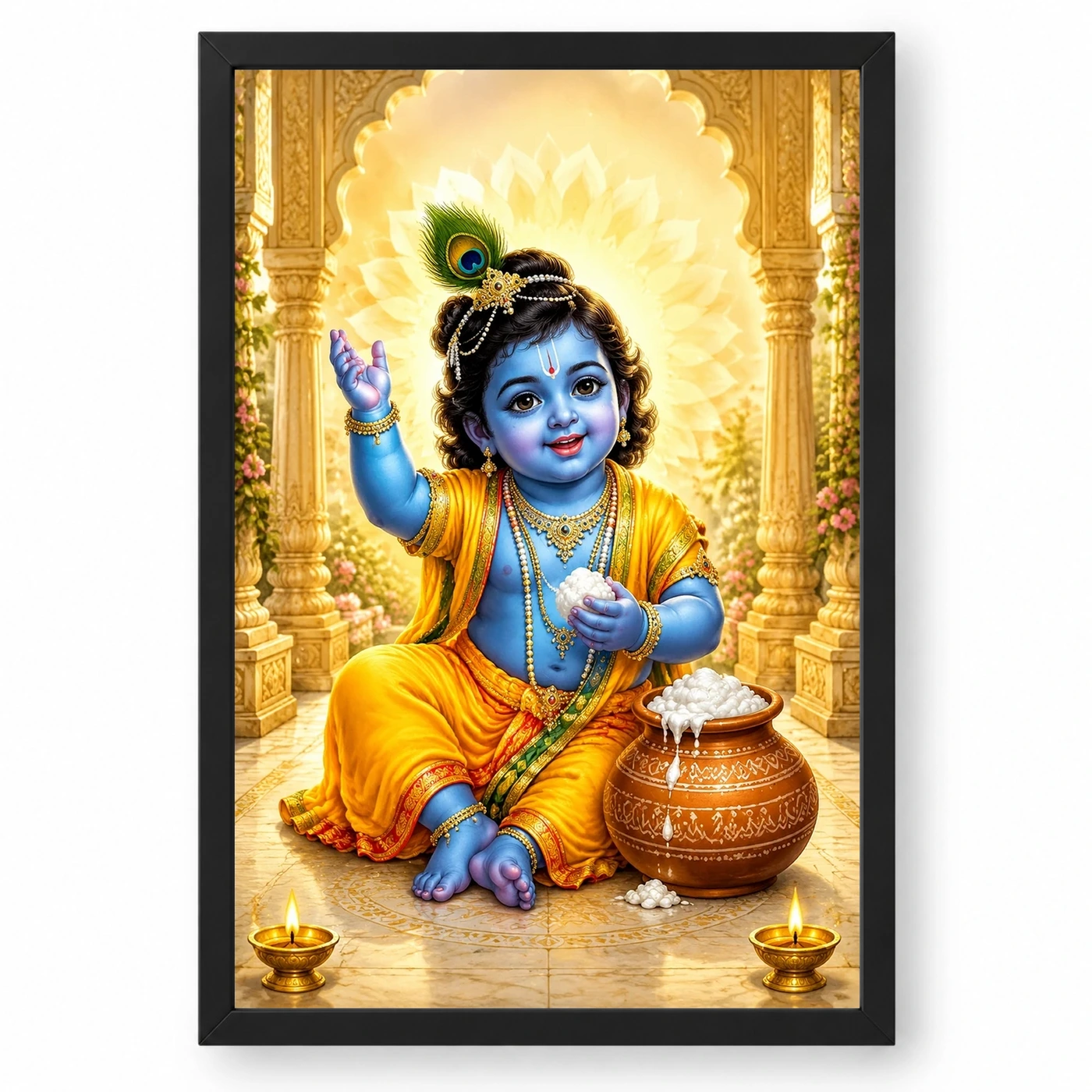 Bal Krishna — Makhan Chor Frame