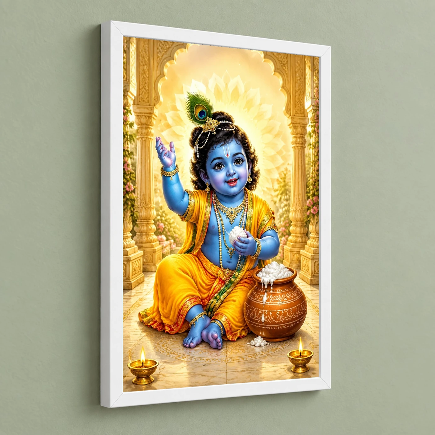 Bal Krishna — Makhan Chor Frame, view 5