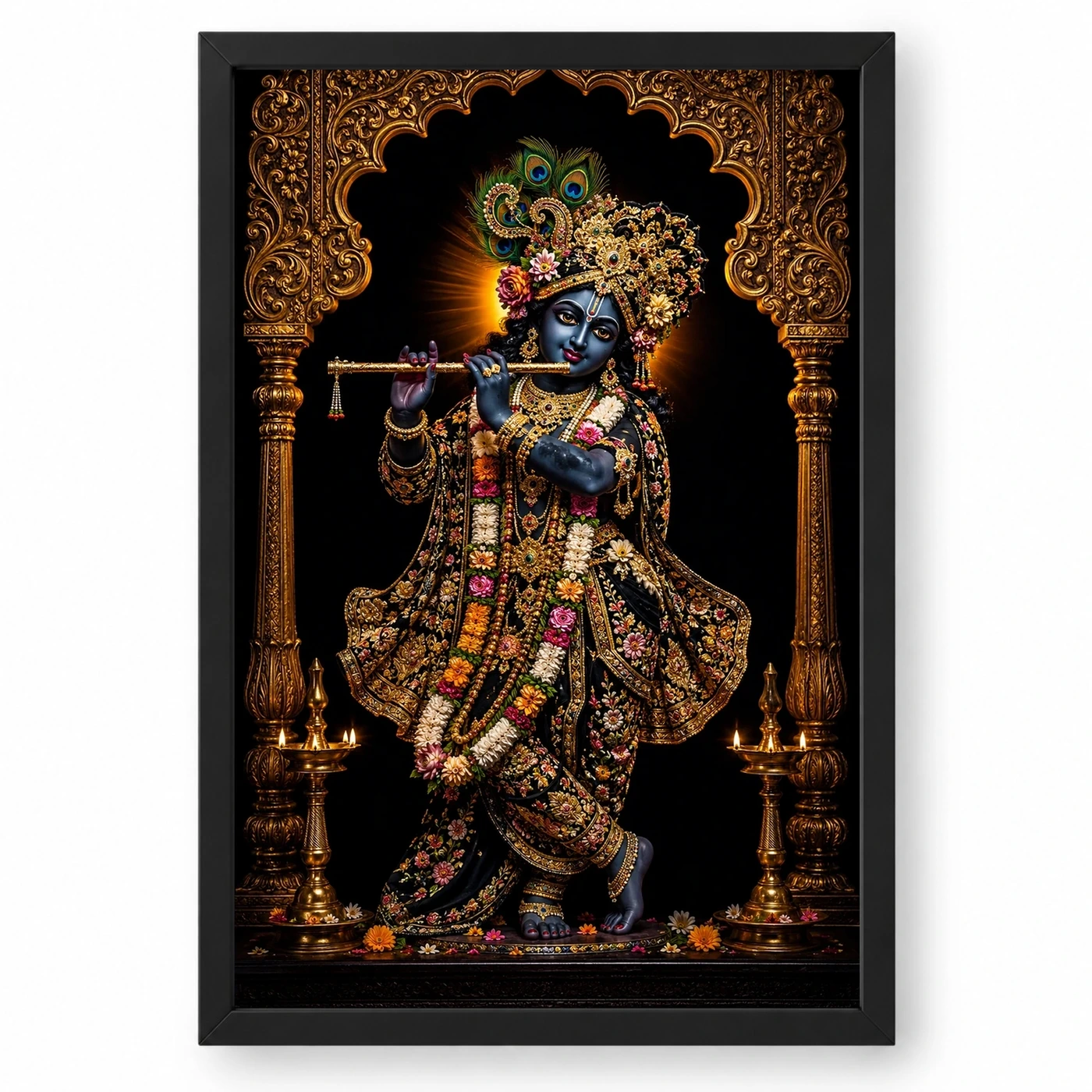 Banke Bihari — Vrindavan Darshan Frame