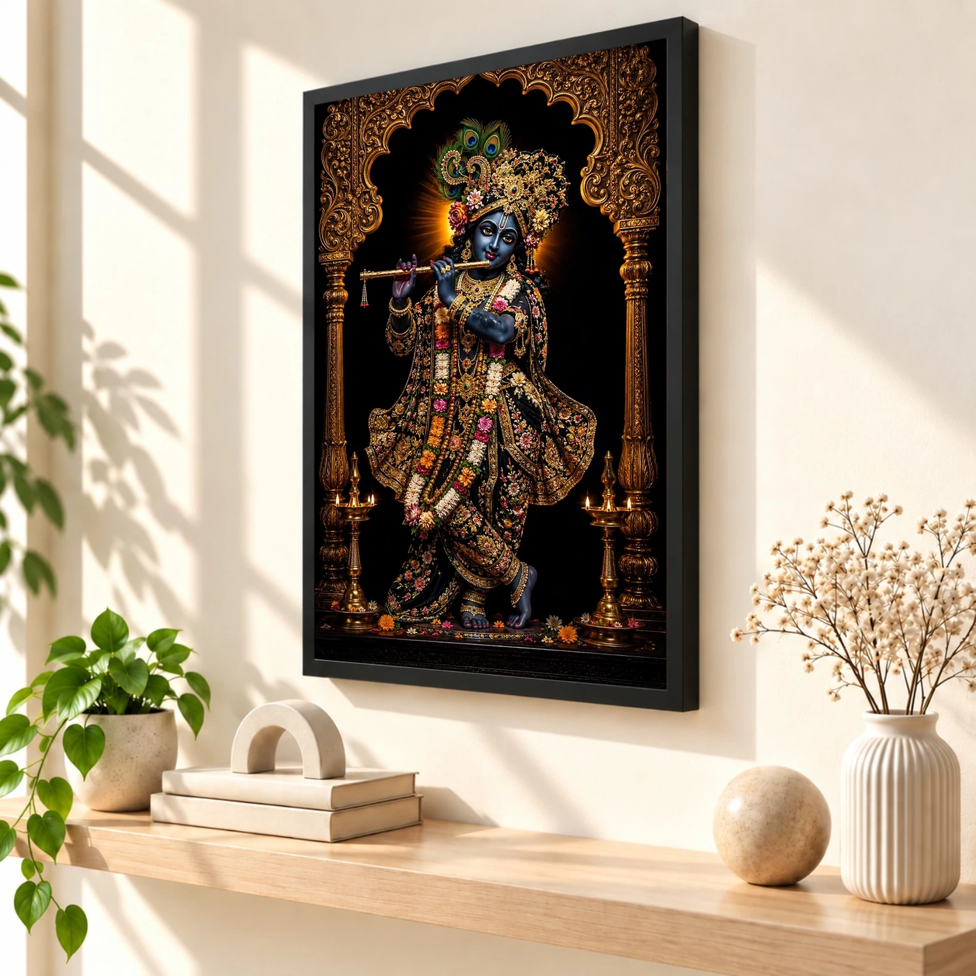 Banke Bihari — Vrindavan Darshan Frame, view 2