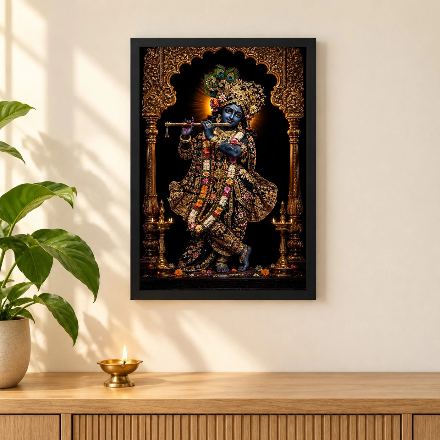 Banke Bihari — Vrindavan Darshan Frame, view 3