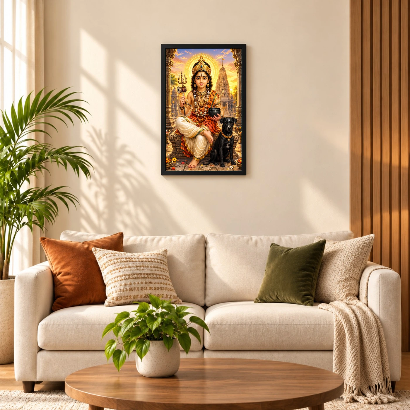 Batuk Bhairav Dawn Blessings Photo Frame, view 8