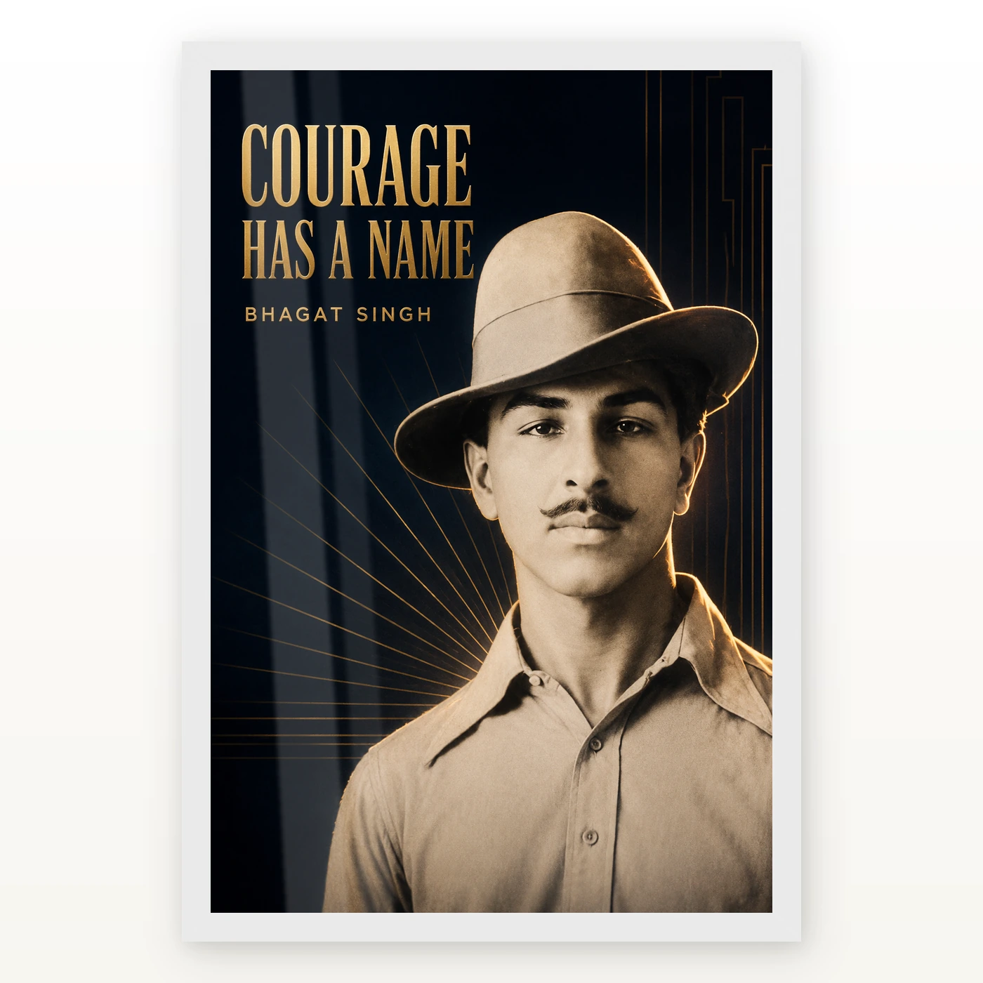 Bhagat Singh Courage Has a Name Photo Frame, view 2
