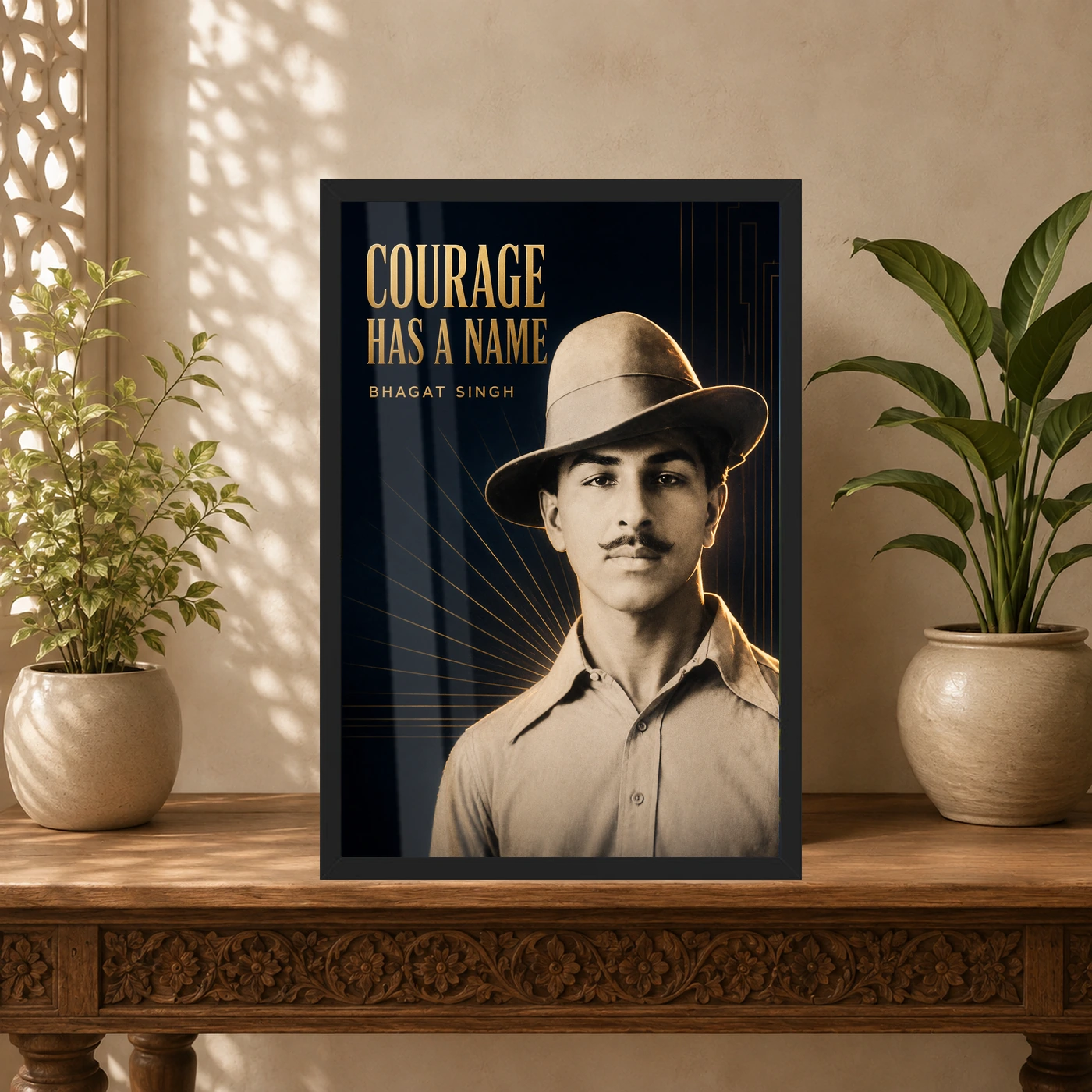 Bhagat Singh Courage Has a Name Photo Frame, view 5