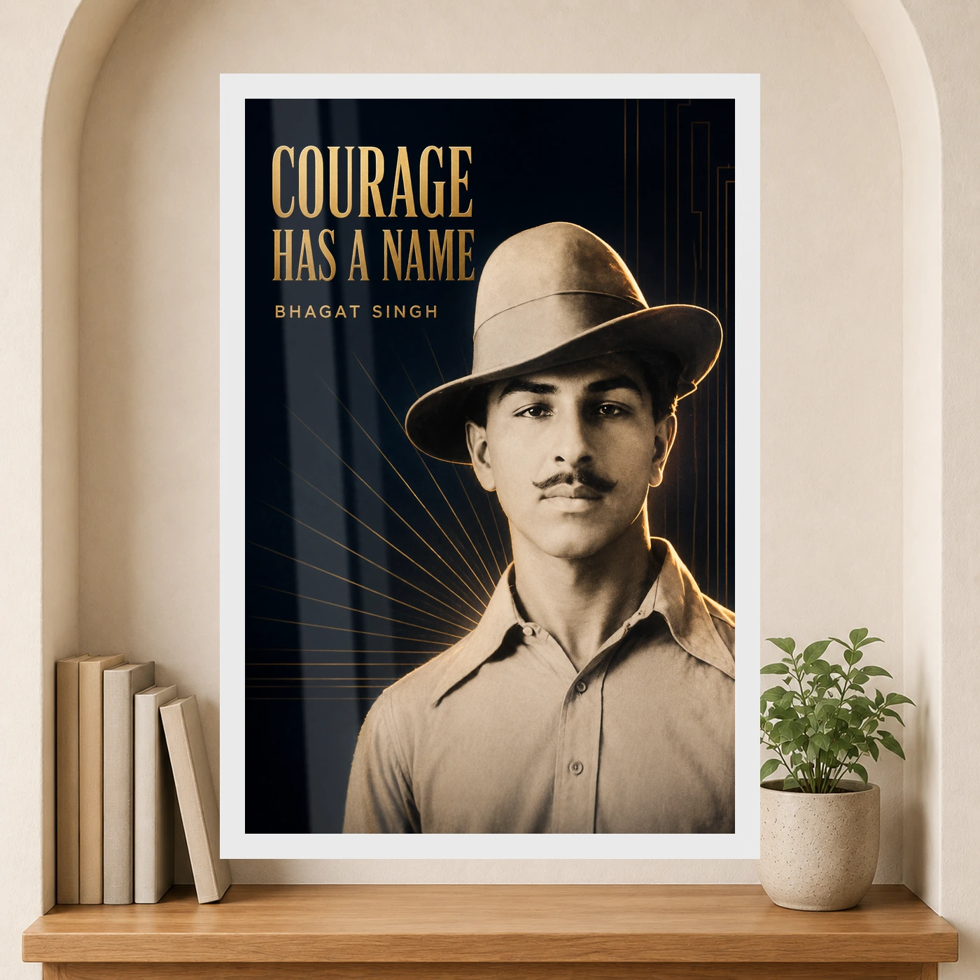 Bhagat Singh Courage Has a Name Photo Frame, view 6