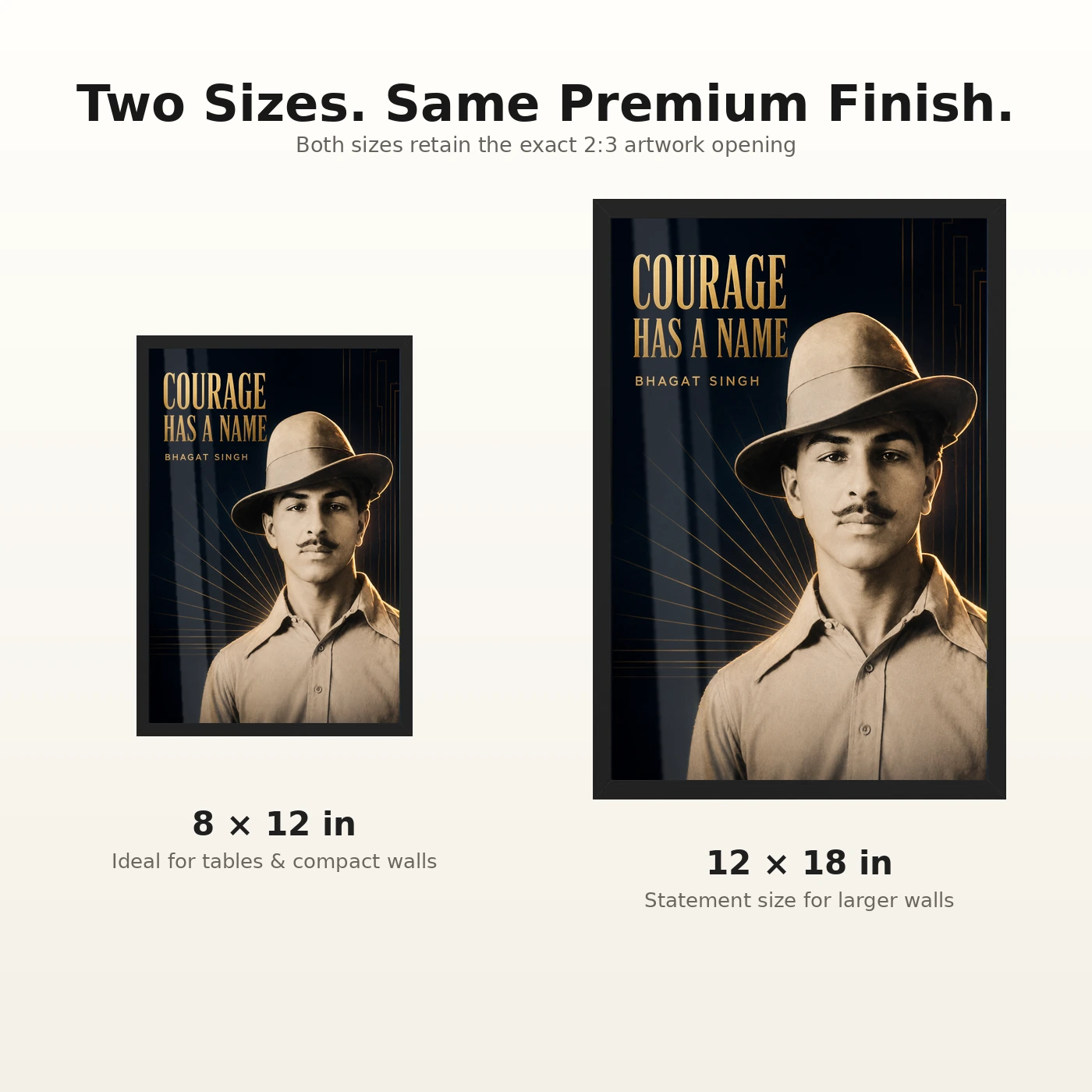 Bhagat Singh Courage Has a Name Photo Frame, view 8