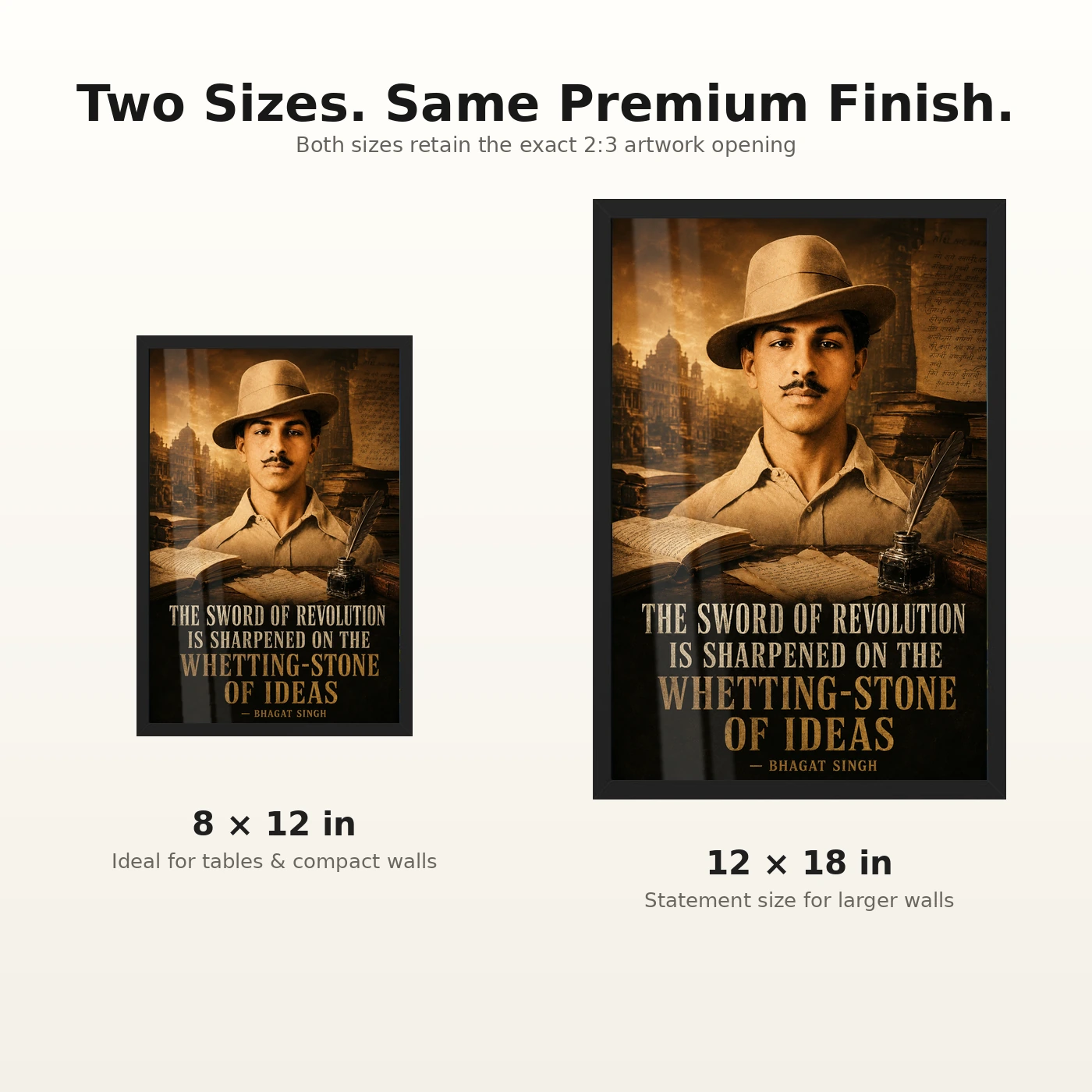 Bhagat Singh Sword of Revolution Ideas Photo Frame, view 8