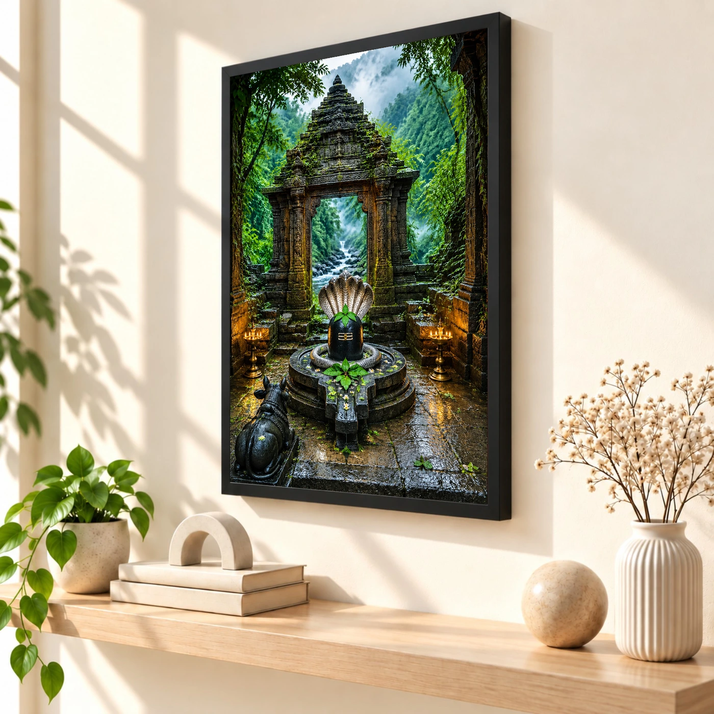 Bhimashankar Sahyadri Monsoon Photo Frame, view 2