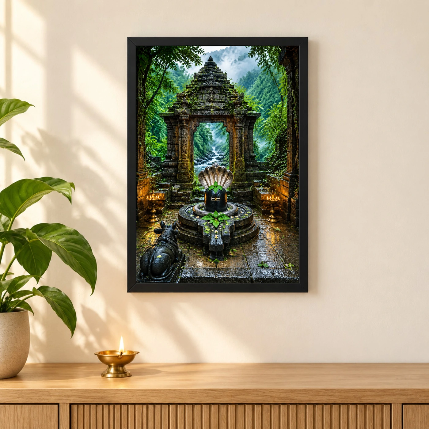 Bhimashankar Sahyadri Monsoon Photo Frame, view 3