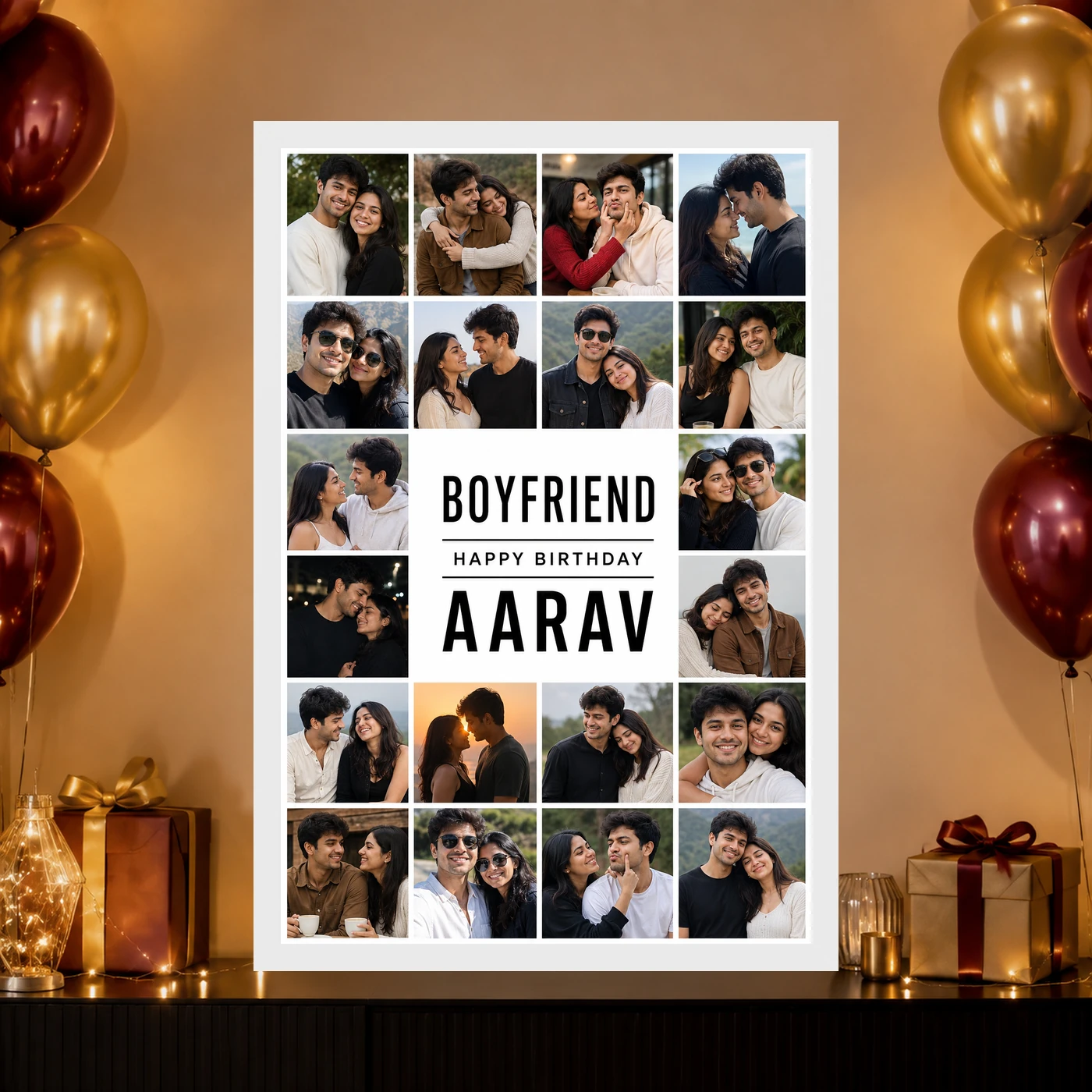 Birthday Gift for Boyfriend Photo Frame Special Memories, view 10