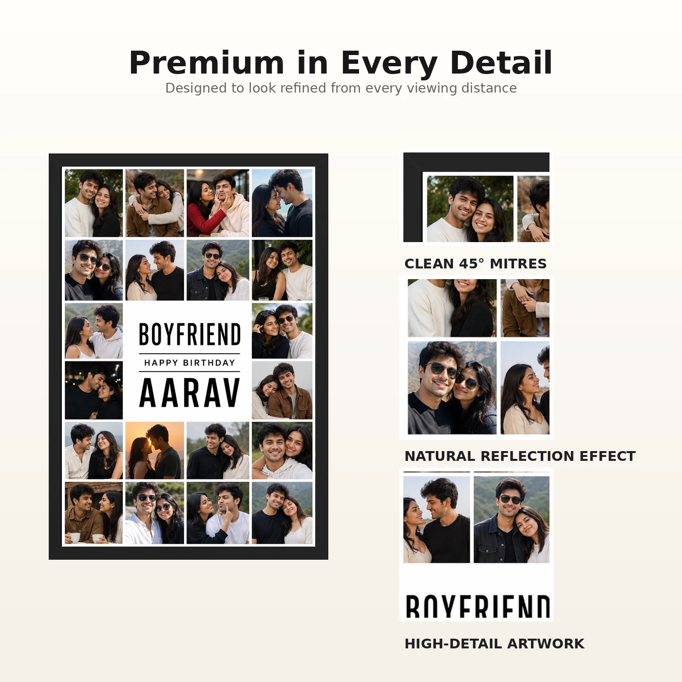 Birthday Gift for Boyfriend Photo Frame Special Memories, view 9