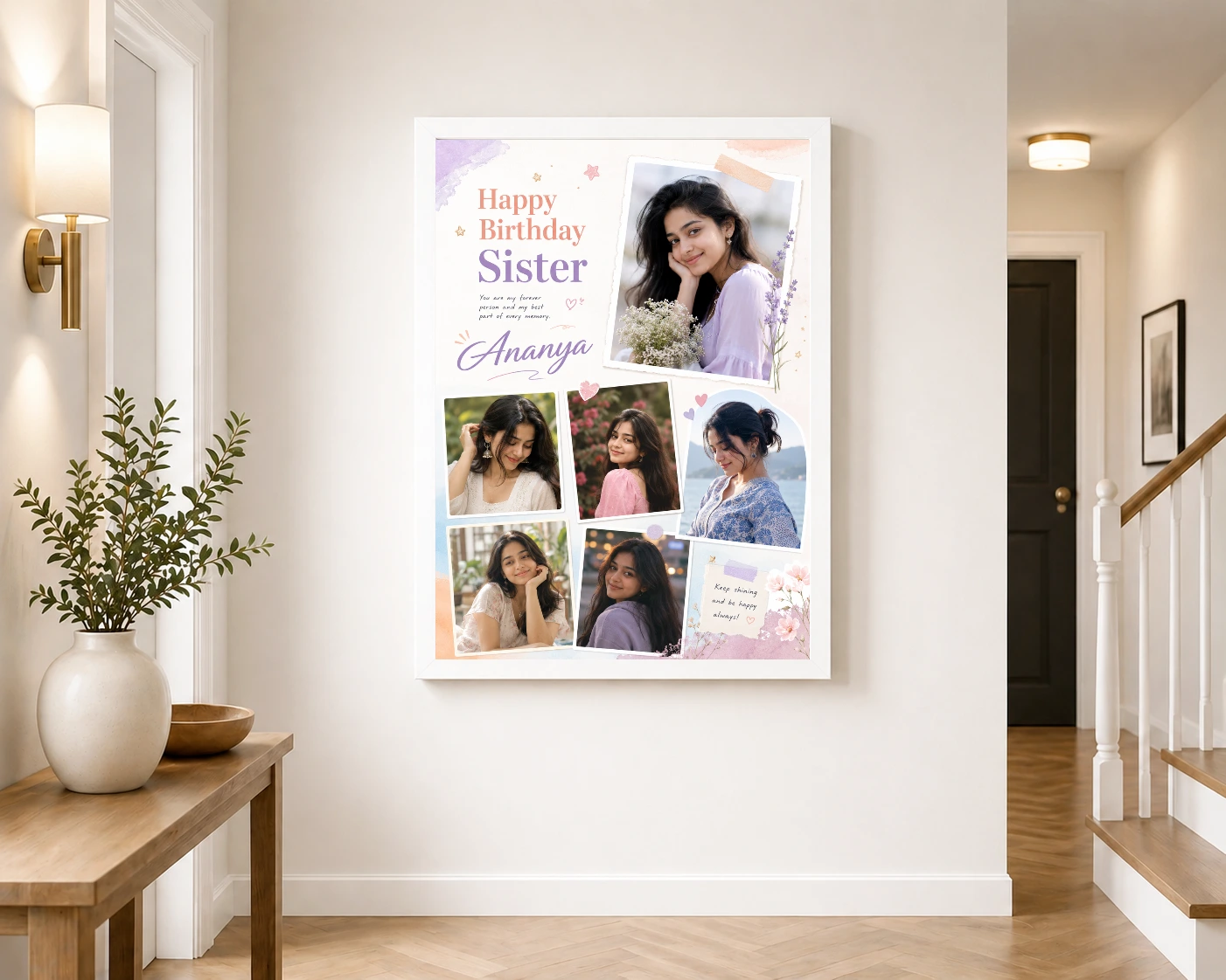Birthday Gift Photo Frame for Sister, view 6