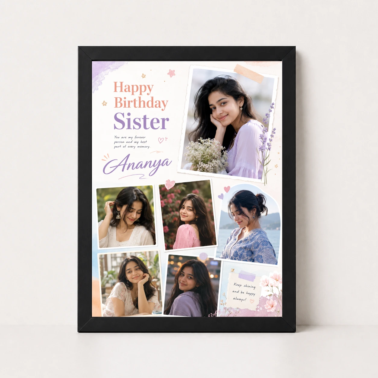 Birthday Gift Photo Frame for Sister, view 9