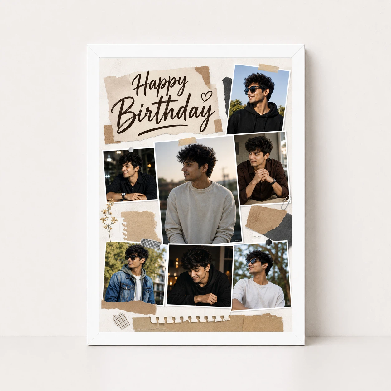 Birthday Photo Frame for Boyfriend Gift Classic Design, view 11