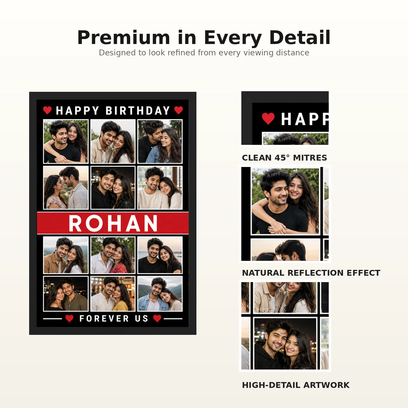 Birthday Photo Frame for Boyfriend New Design, view 9