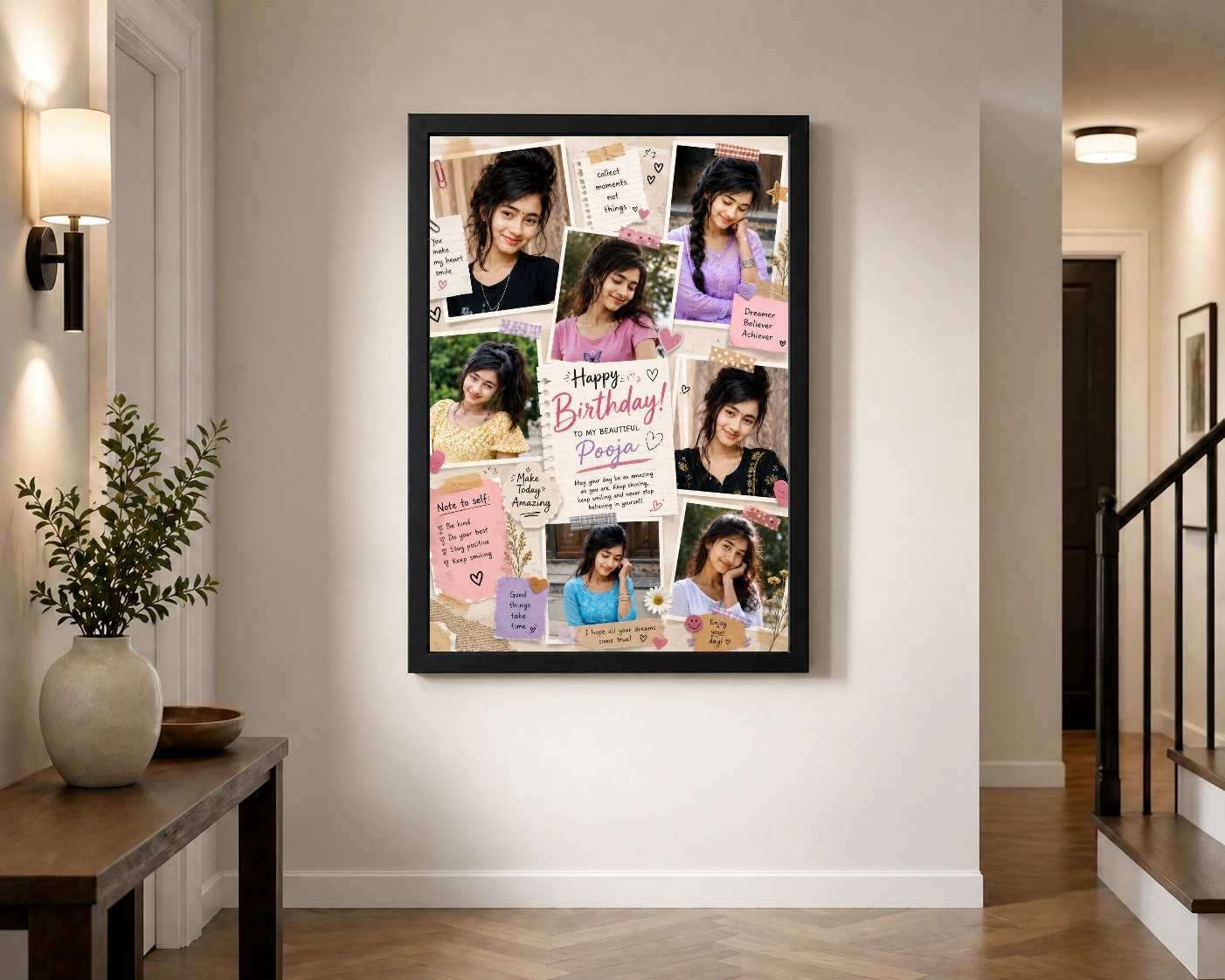 Birthday Quote Photo Frame, view 2