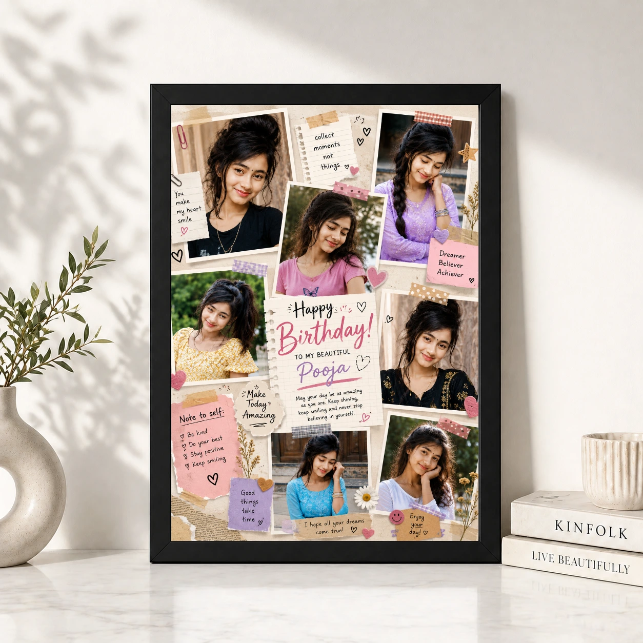 Birthday Quote Photo Frame, view 4