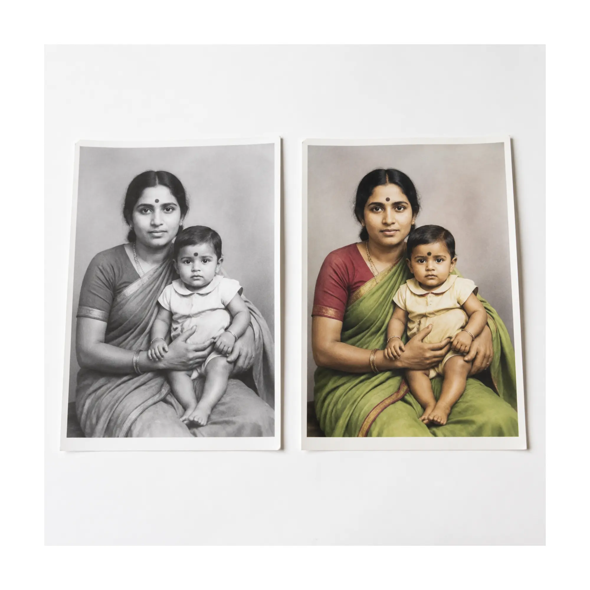 Black and White Photo Colourisation and Print