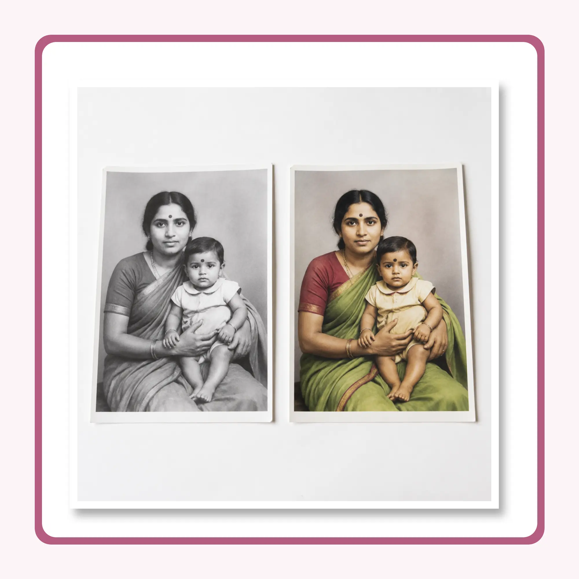 Black and White Photo Colourisation and Print, view 2