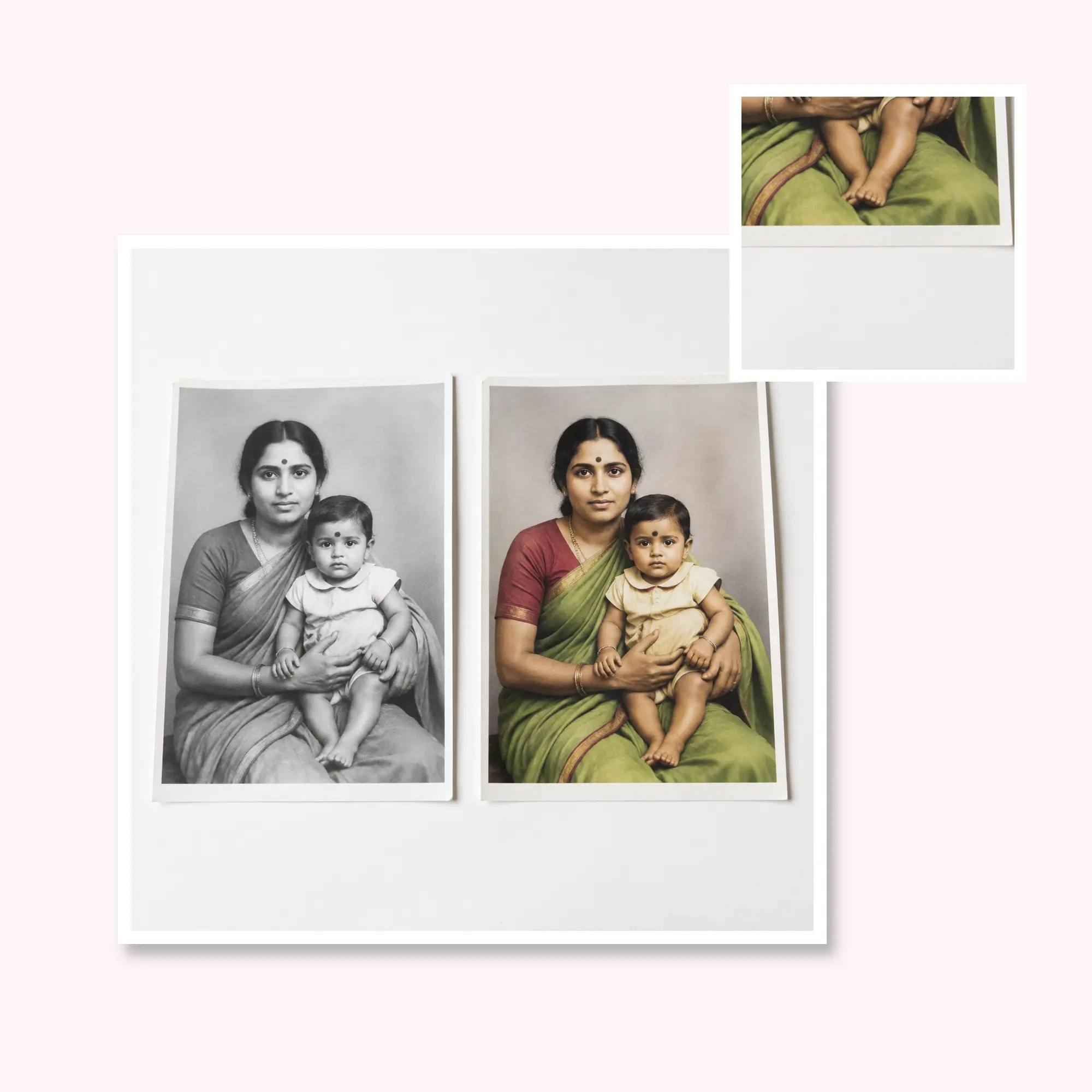 Black and White Photo Colourisation and Print, view 3